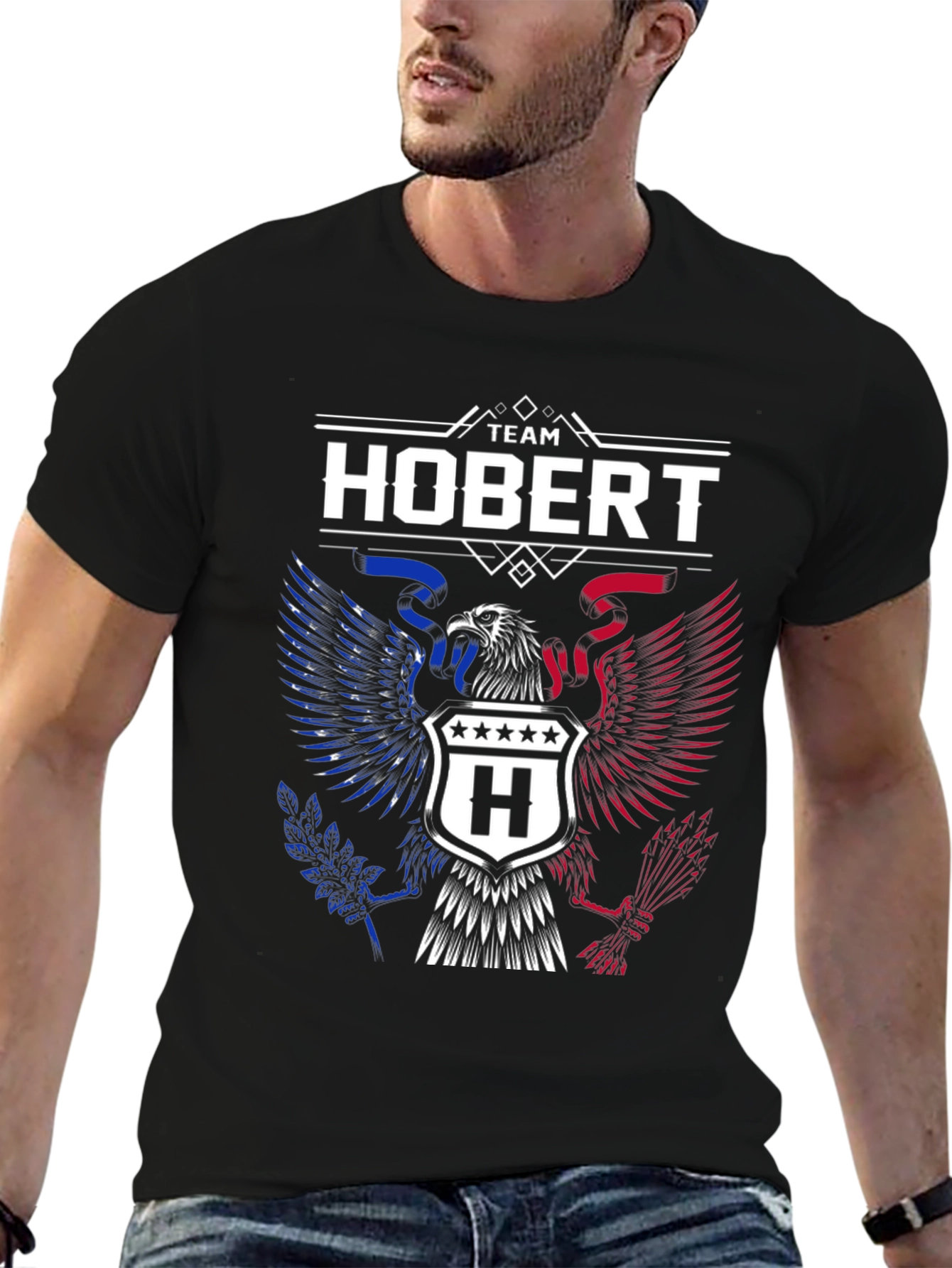 Team Hobert Patriotic Eagle T-Shirt