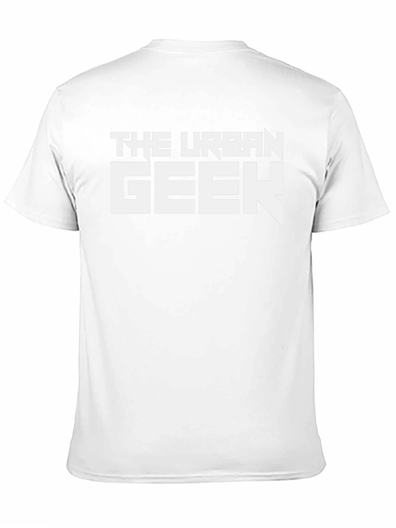 The Urban Geek Black T-Shirt - Modern Style