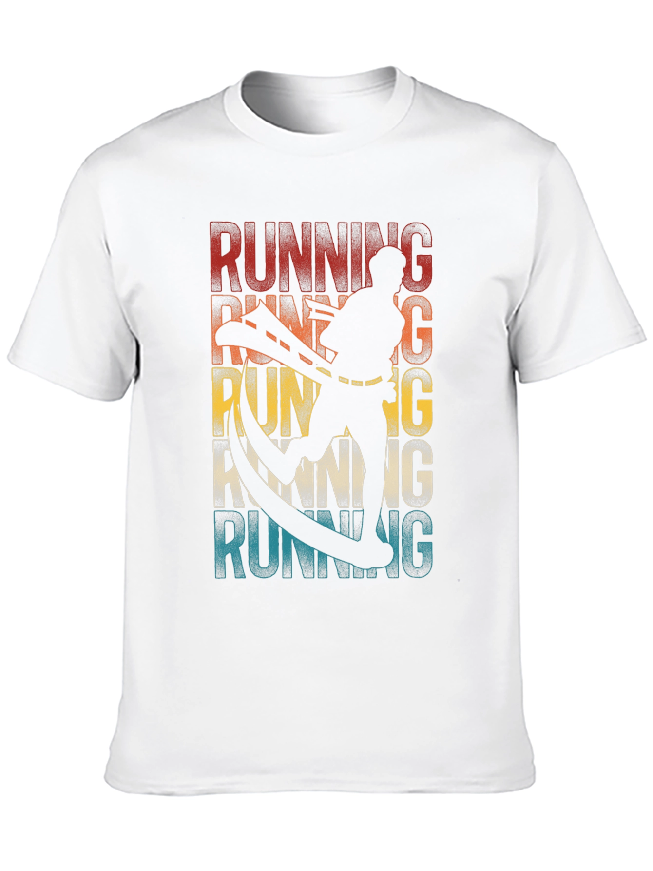 Retro Running T-Shirt for Runners