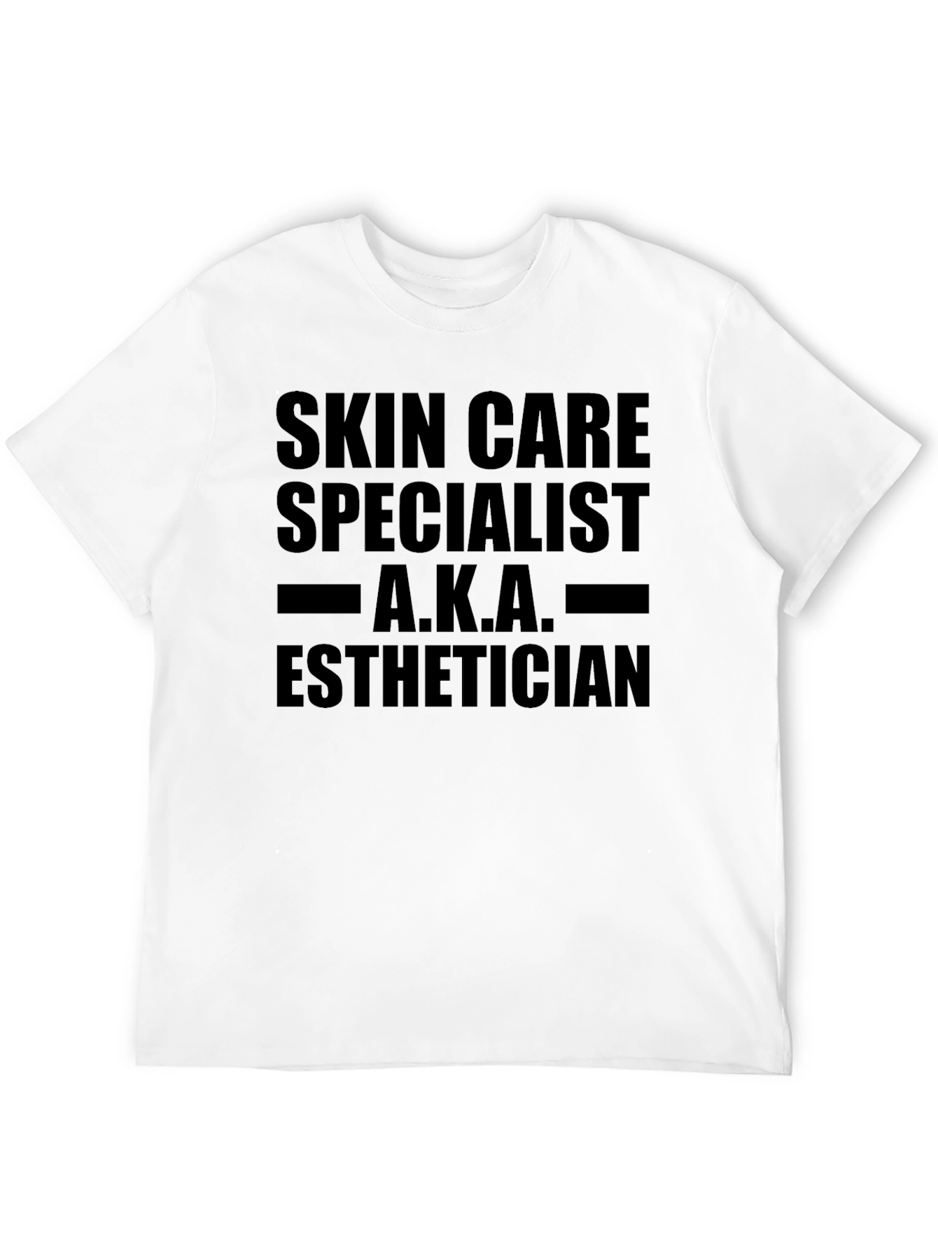Skin Care Specialist T-Shirt Esthetician Graphic Tee