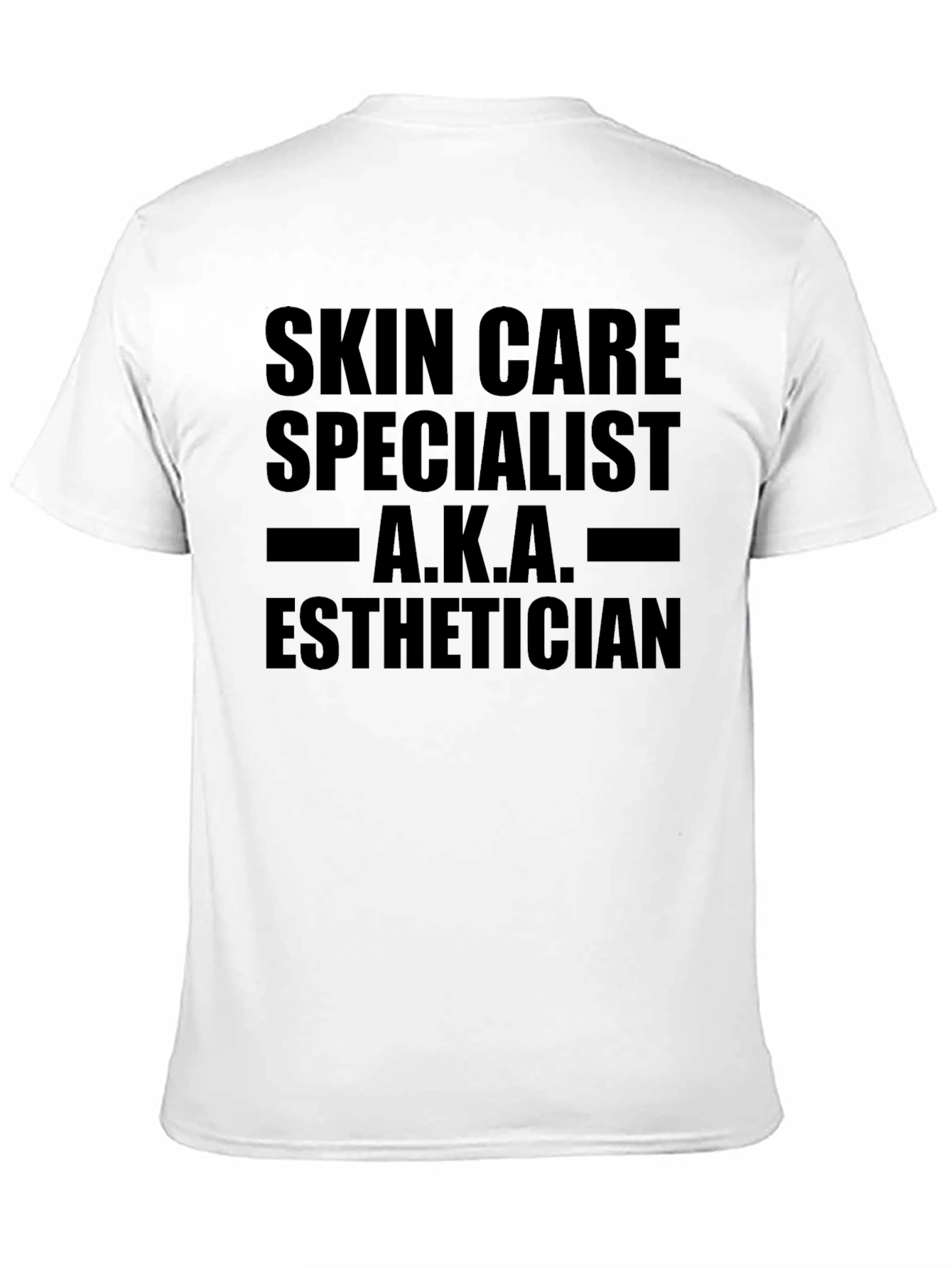 Skin Care Specialist T-Shirt Esthetician Graphic Tee