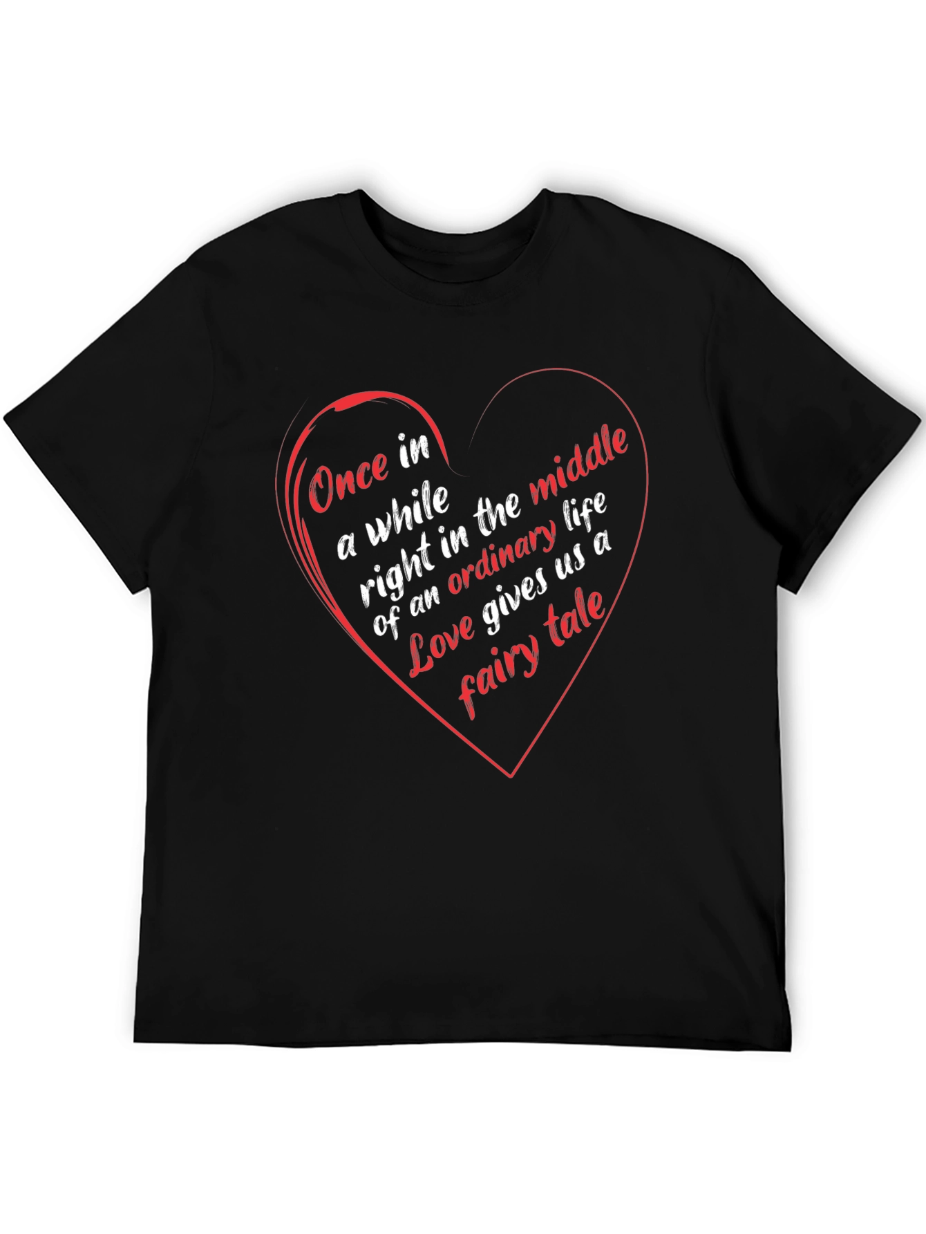 Romantic Love Heart T-Shirt