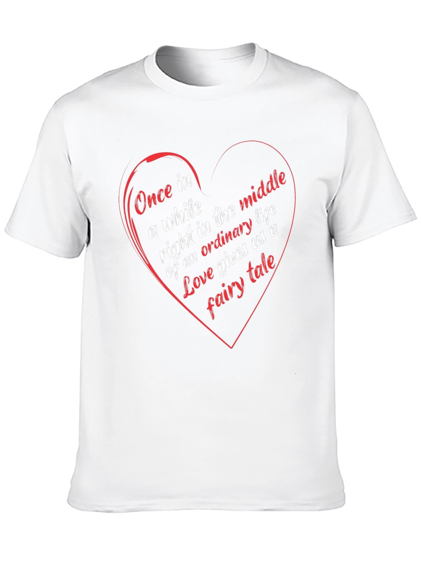 Romantic Love Heart T-Shirt