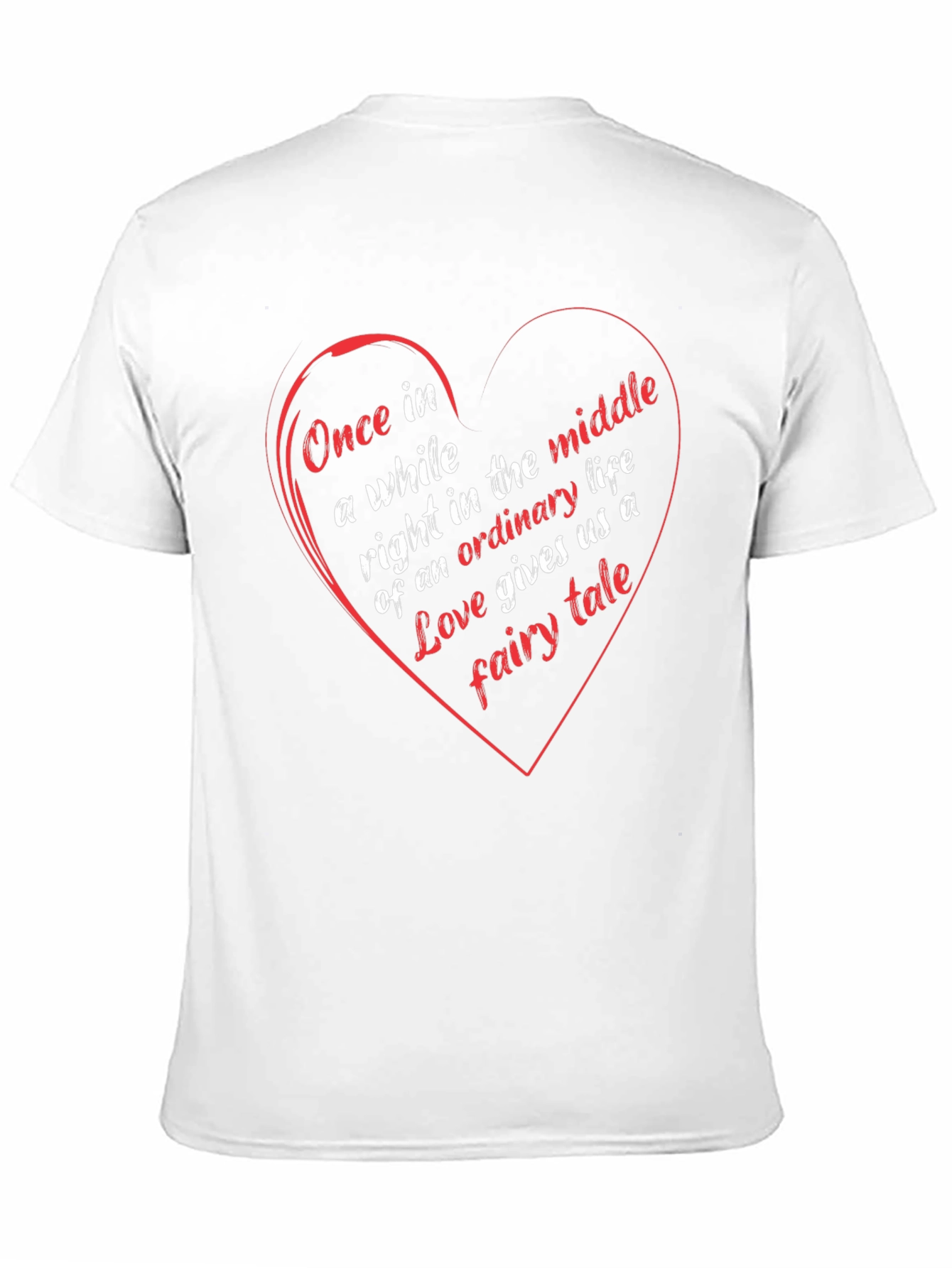 Romantic Love Heart T-Shirt