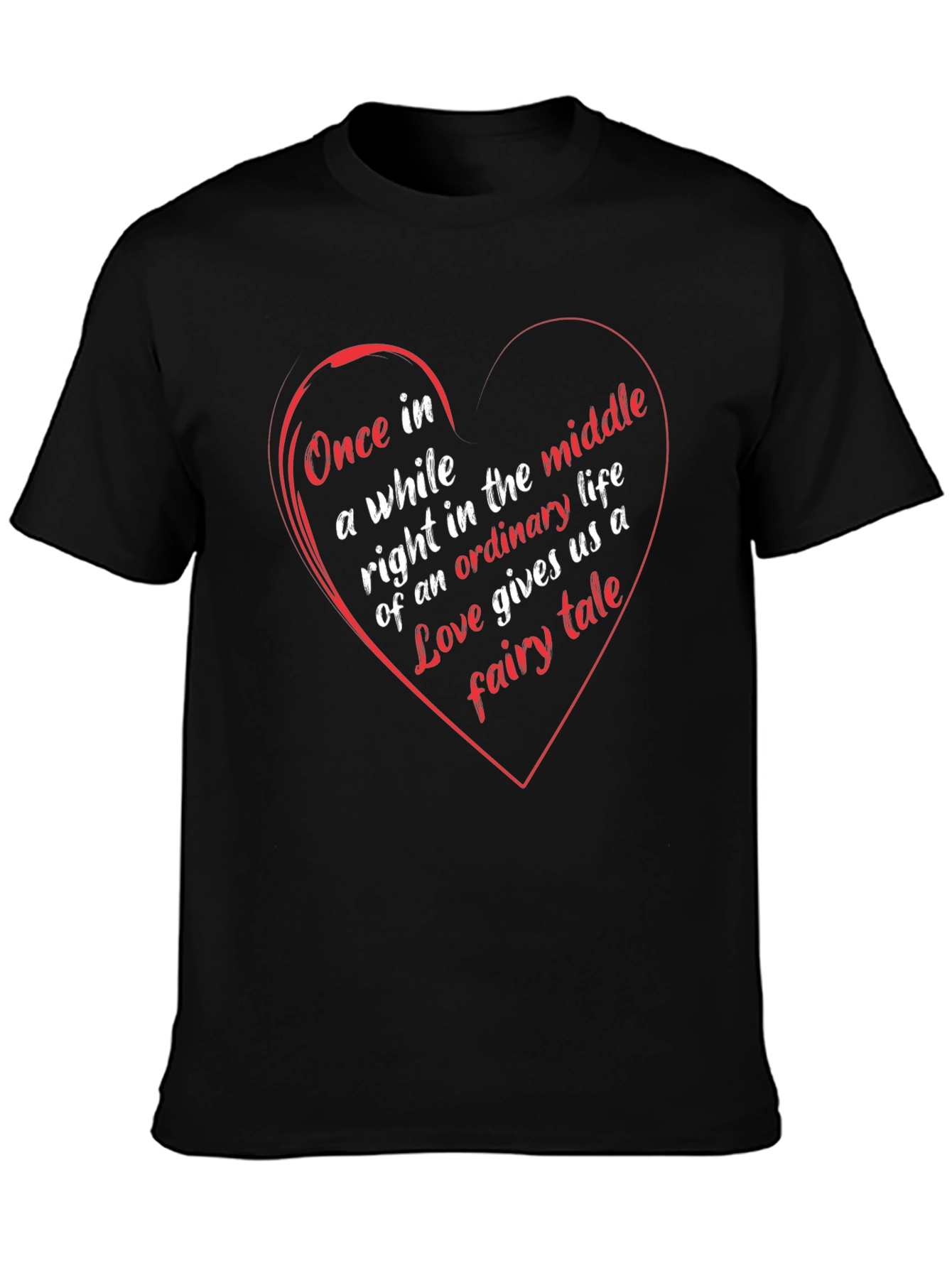 Romantic Love Heart T-Shirt