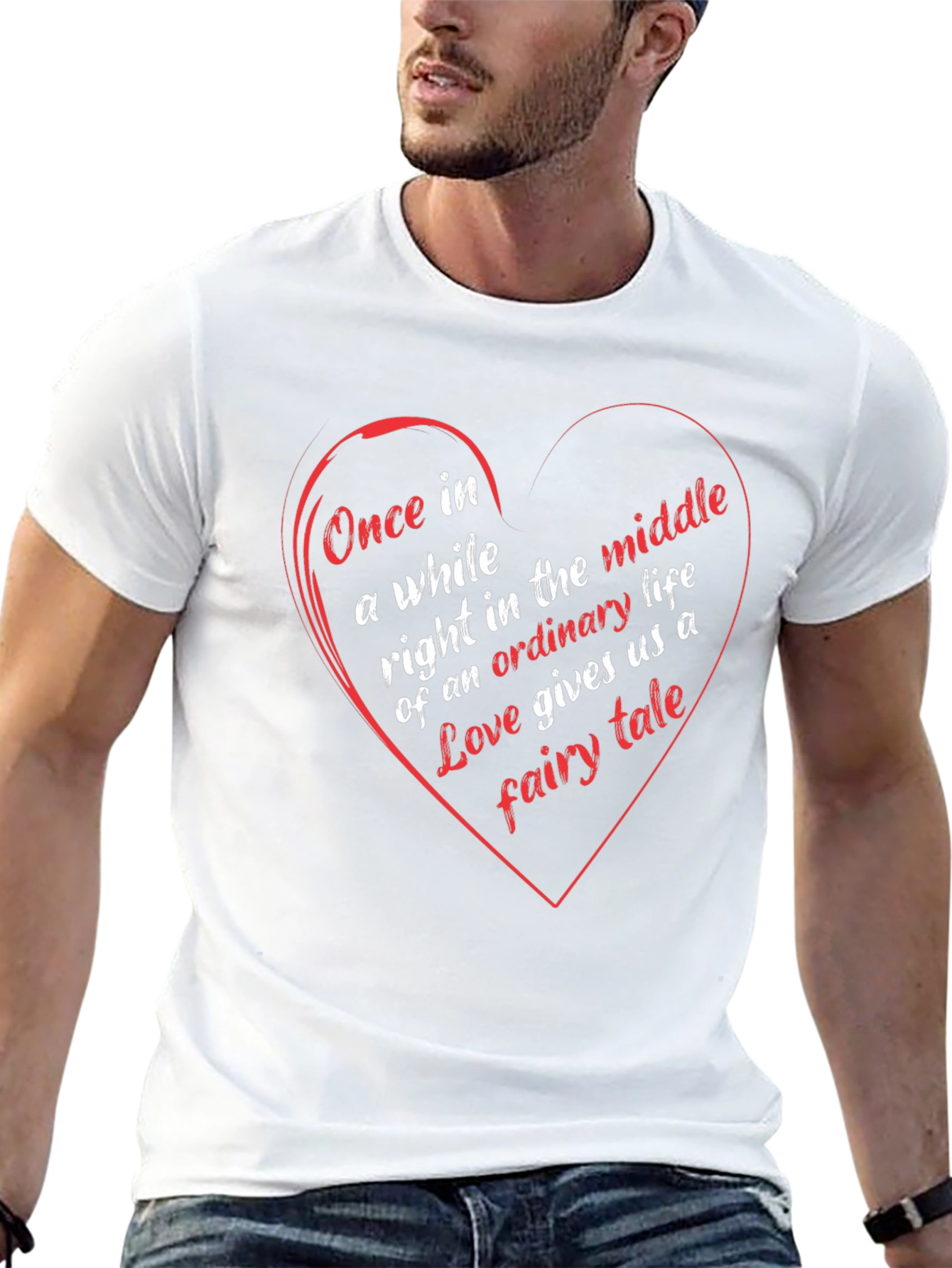 Romantic Love Heart T-Shirt