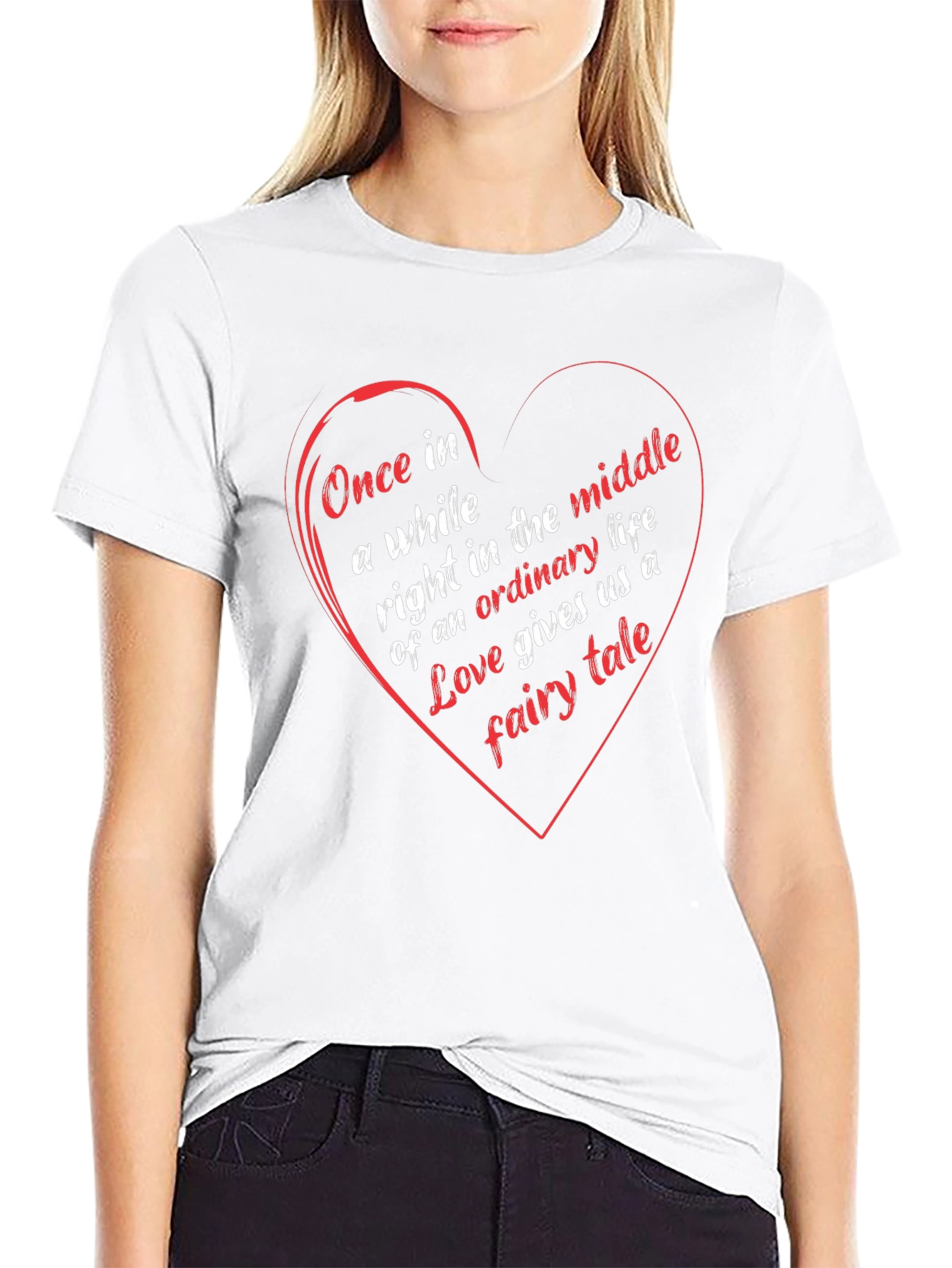 Romantic Love Heart T-Shirt