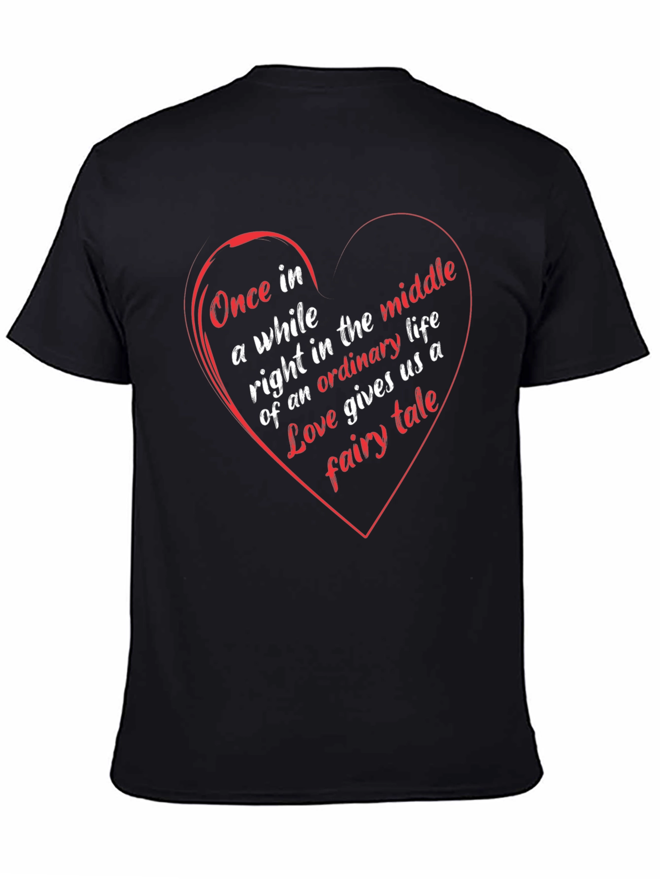 Romantic Love Heart T-Shirt