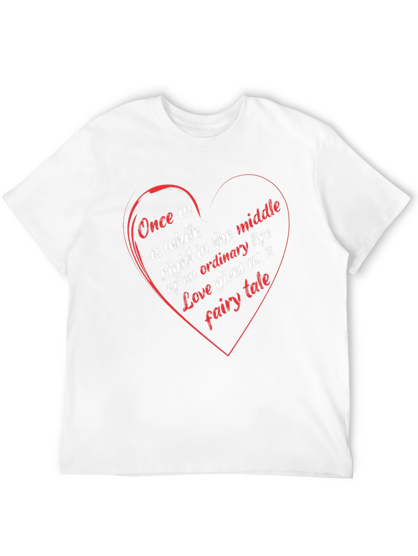 Romantic Love Heart T-Shirt
