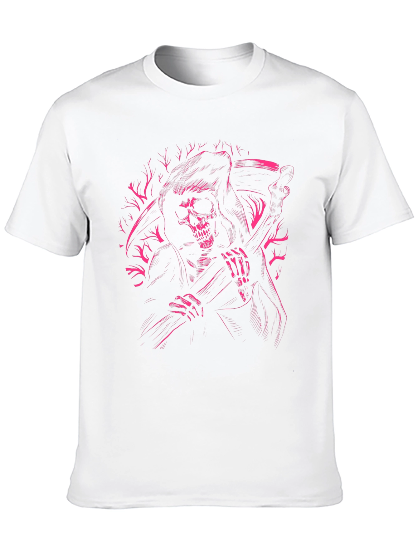 Grim Reaper Graphic Tee - Mens Black T-Shirt