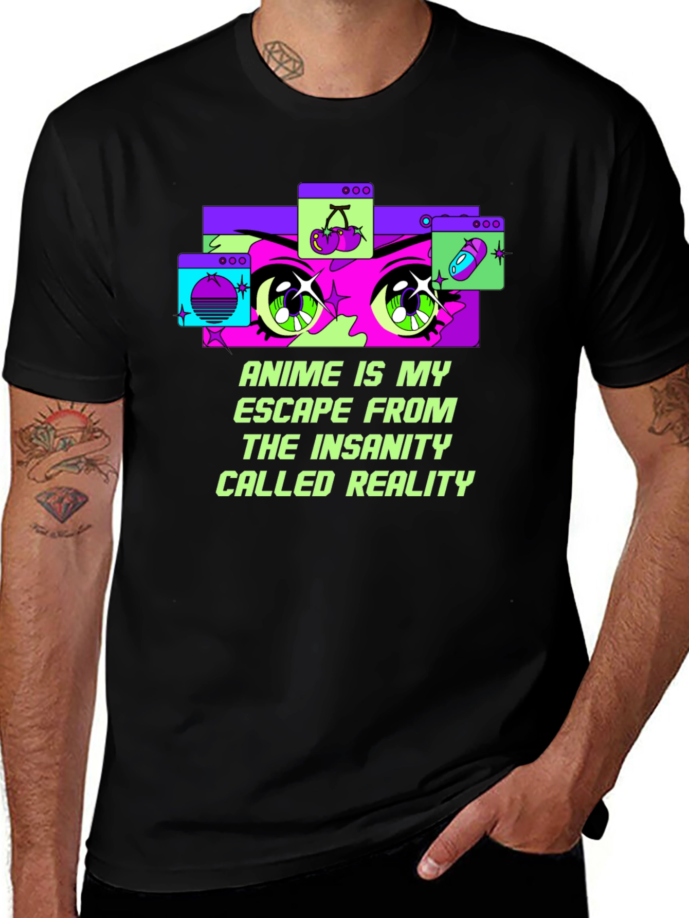 Anime Escape Graphic Tee