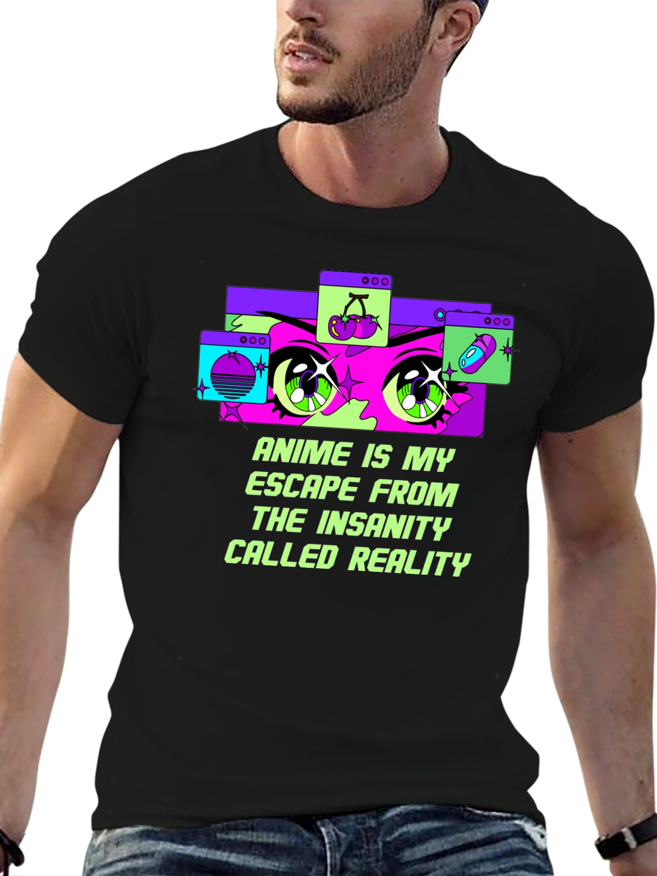 Anime Escape Graphic Tee