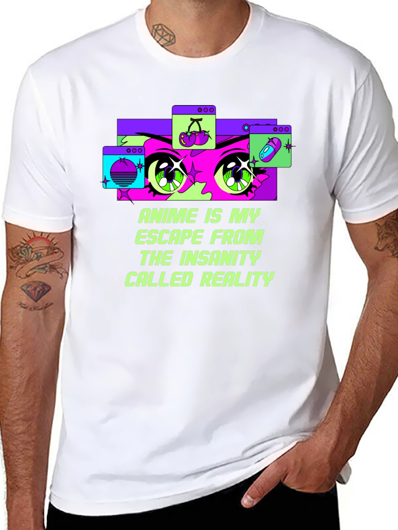 Anime Escape Graphic Tee