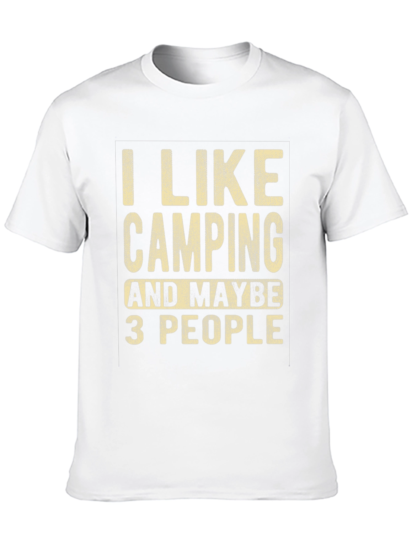 I Like Camping T-Shirt - Funny Camping Tee