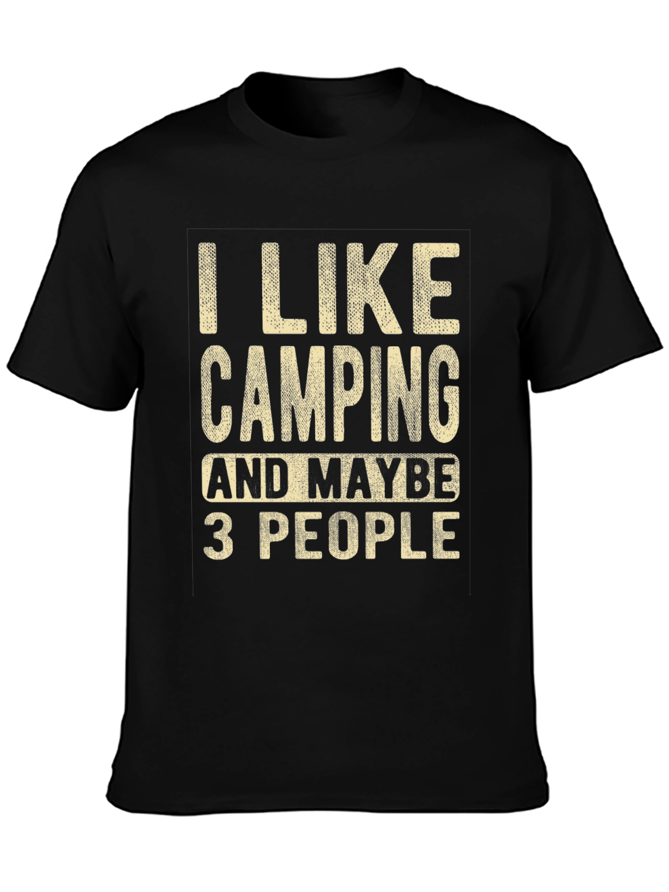 I Like Camping T-Shirt - Funny Camping Tee