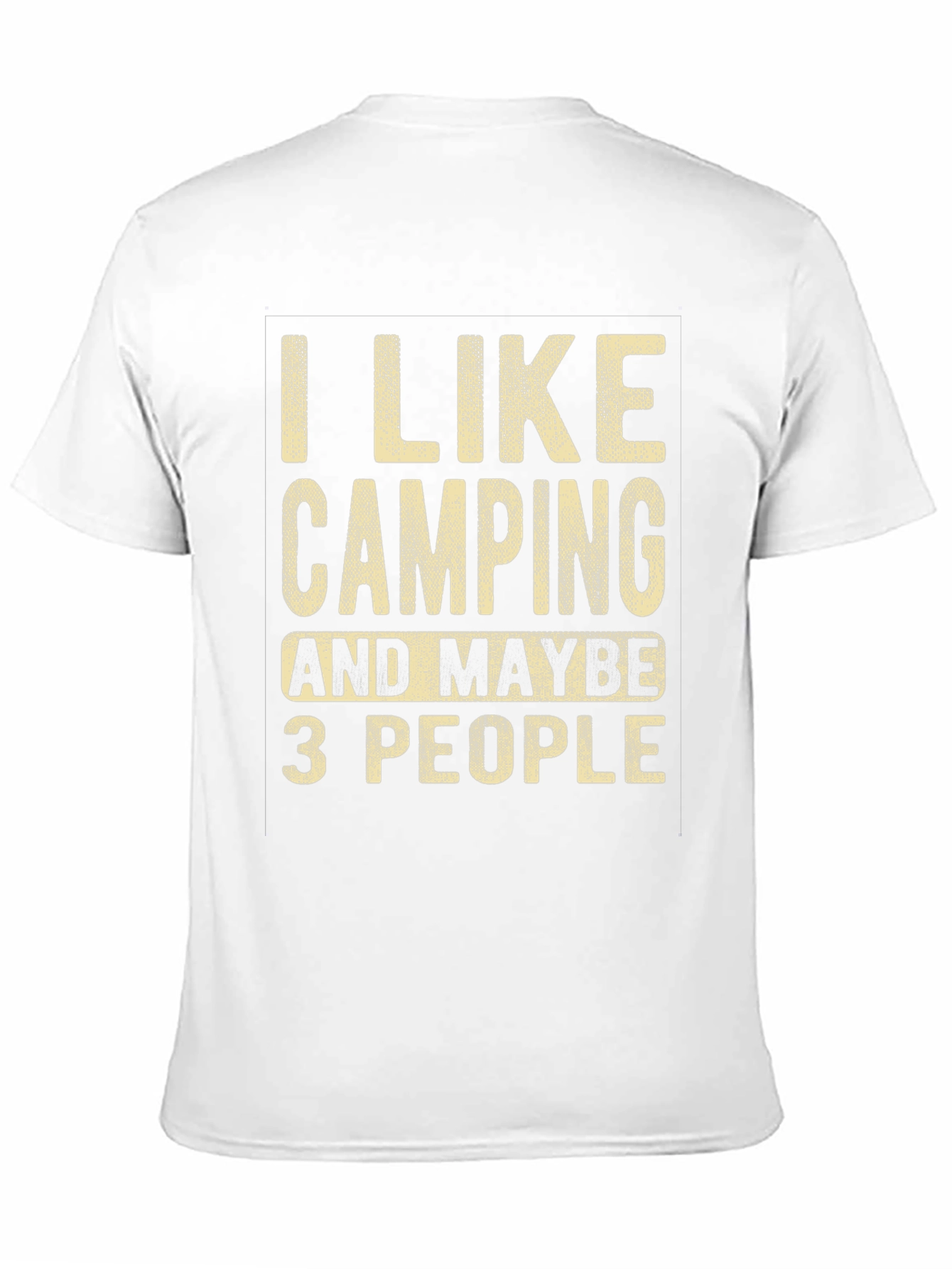 I Like Camping T-Shirt - Funny Camping Tee