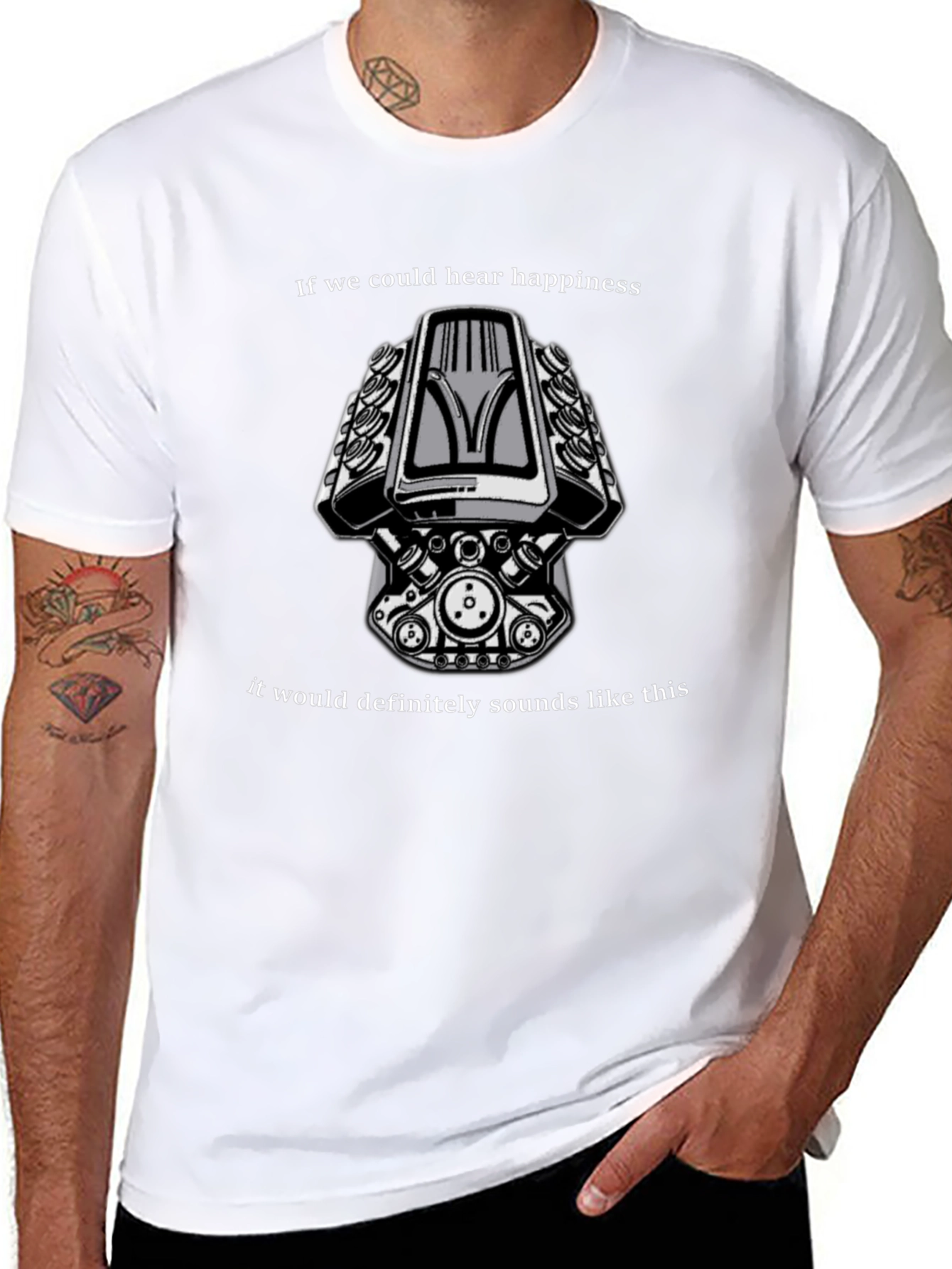 Engine Sound Happiness T-Shirt
