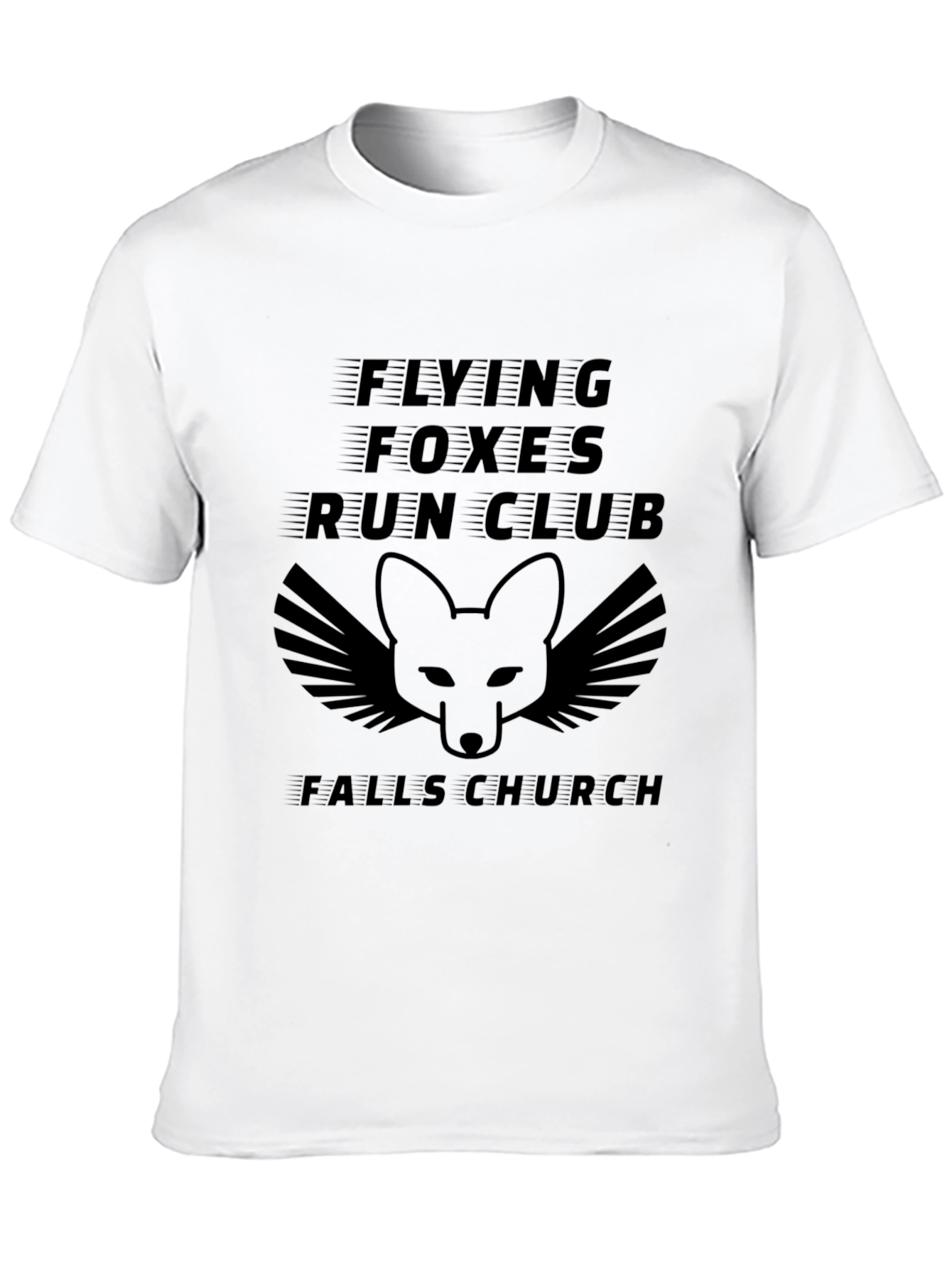 Flying Foxes Run Club Black T-Shirt