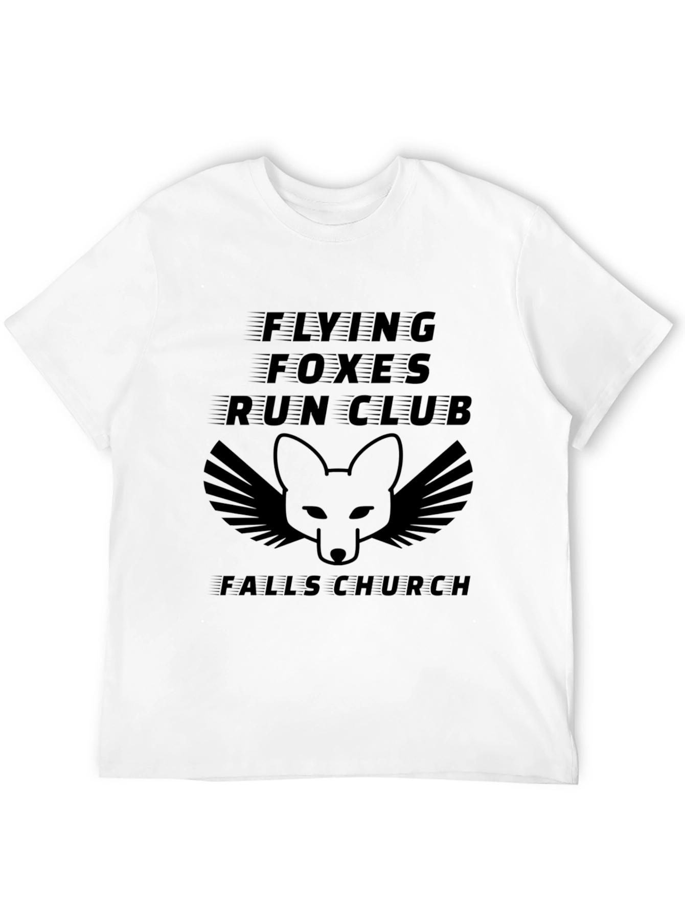 Flying Foxes Run Club Black T-Shirt