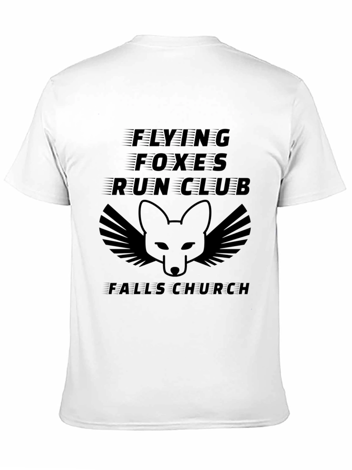 Flying Foxes Run Club Black T-Shirt