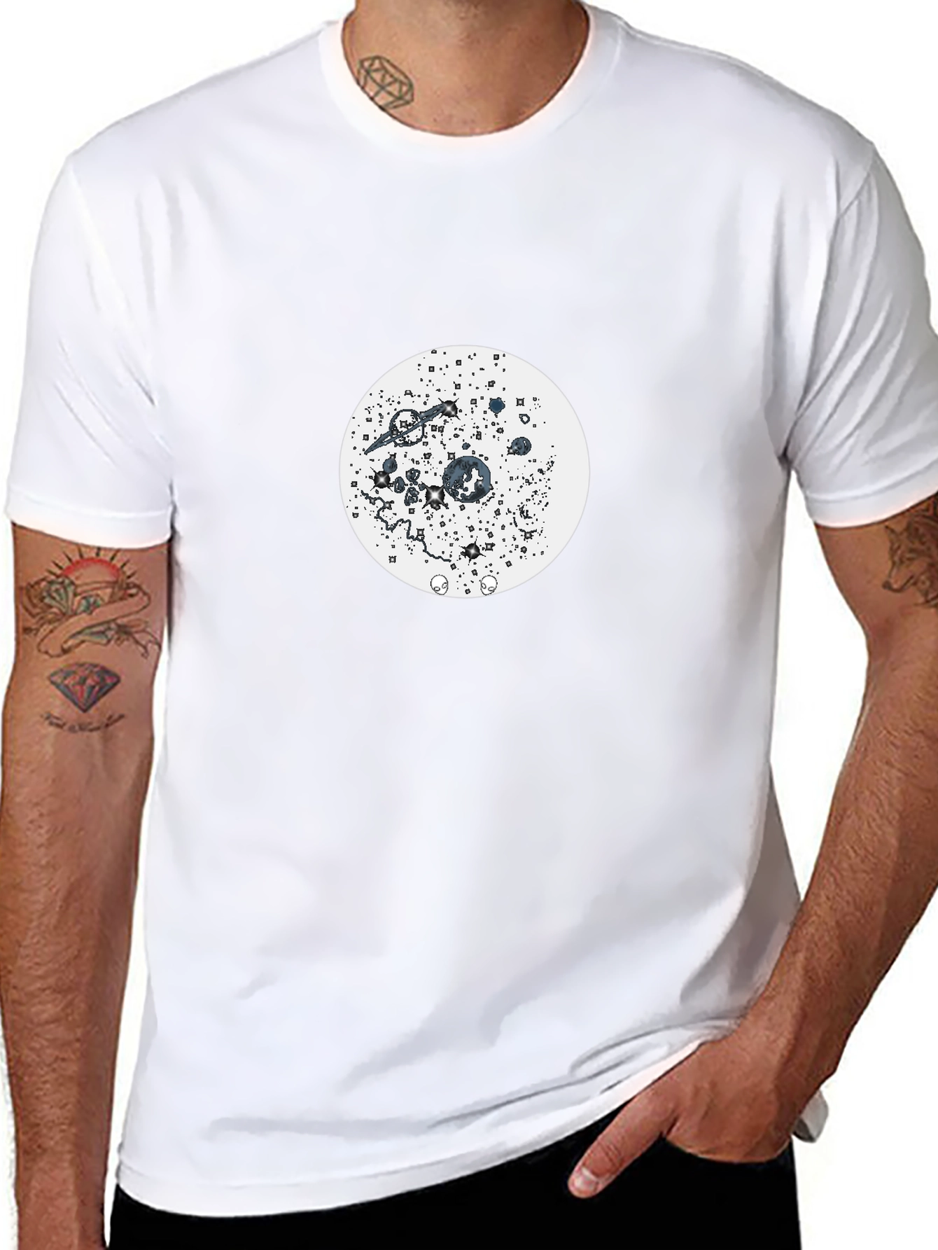 Abstract Moon T-Shirt