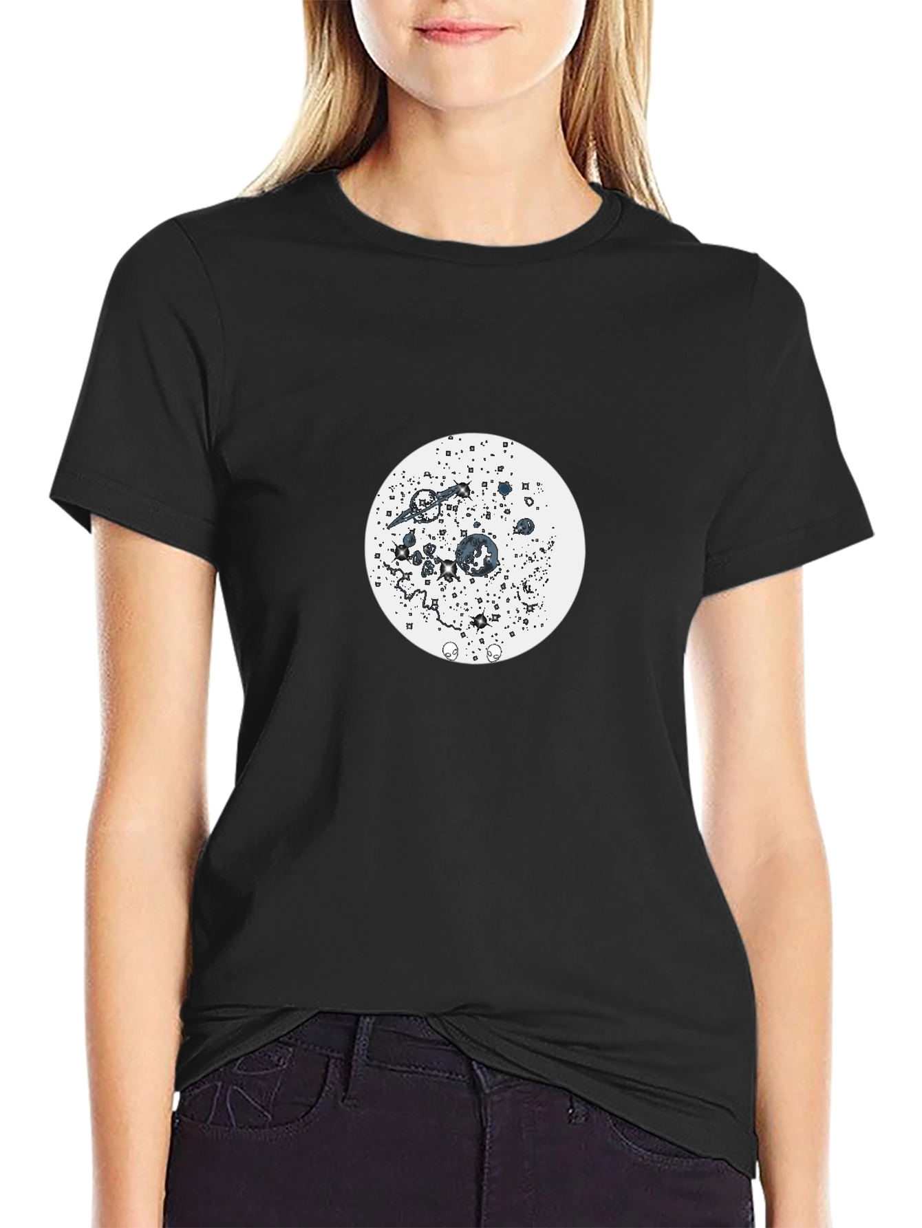 Abstract Moon T-Shirt