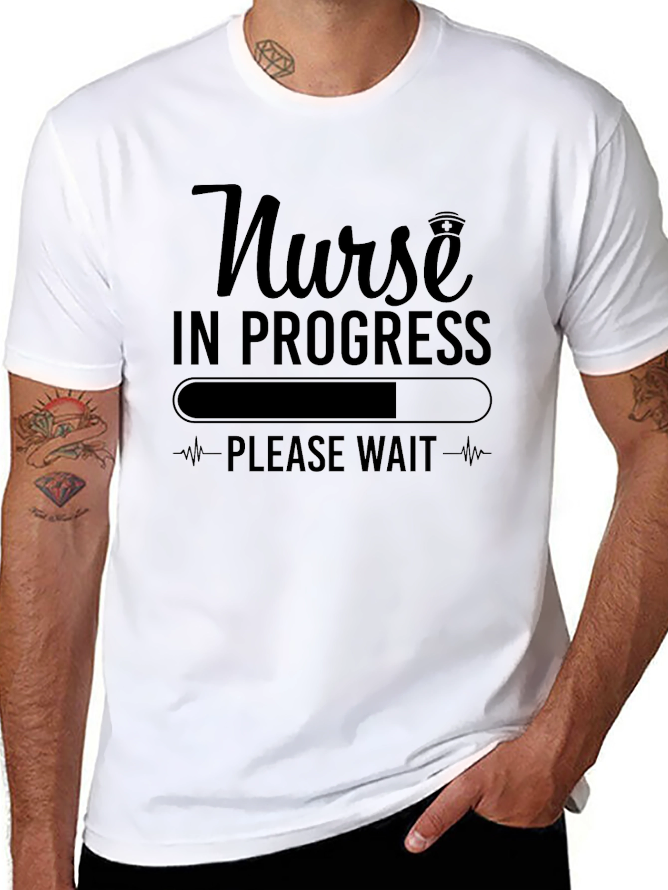 Nurse In Progress Funny Unisex T-Shirt