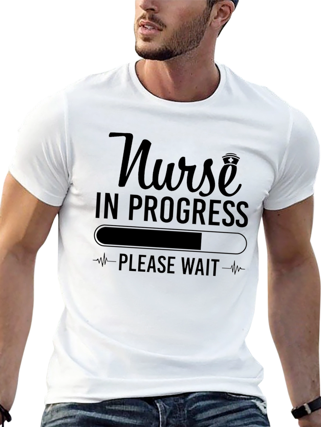 Nurse In Progress Funny Unisex T-Shirt