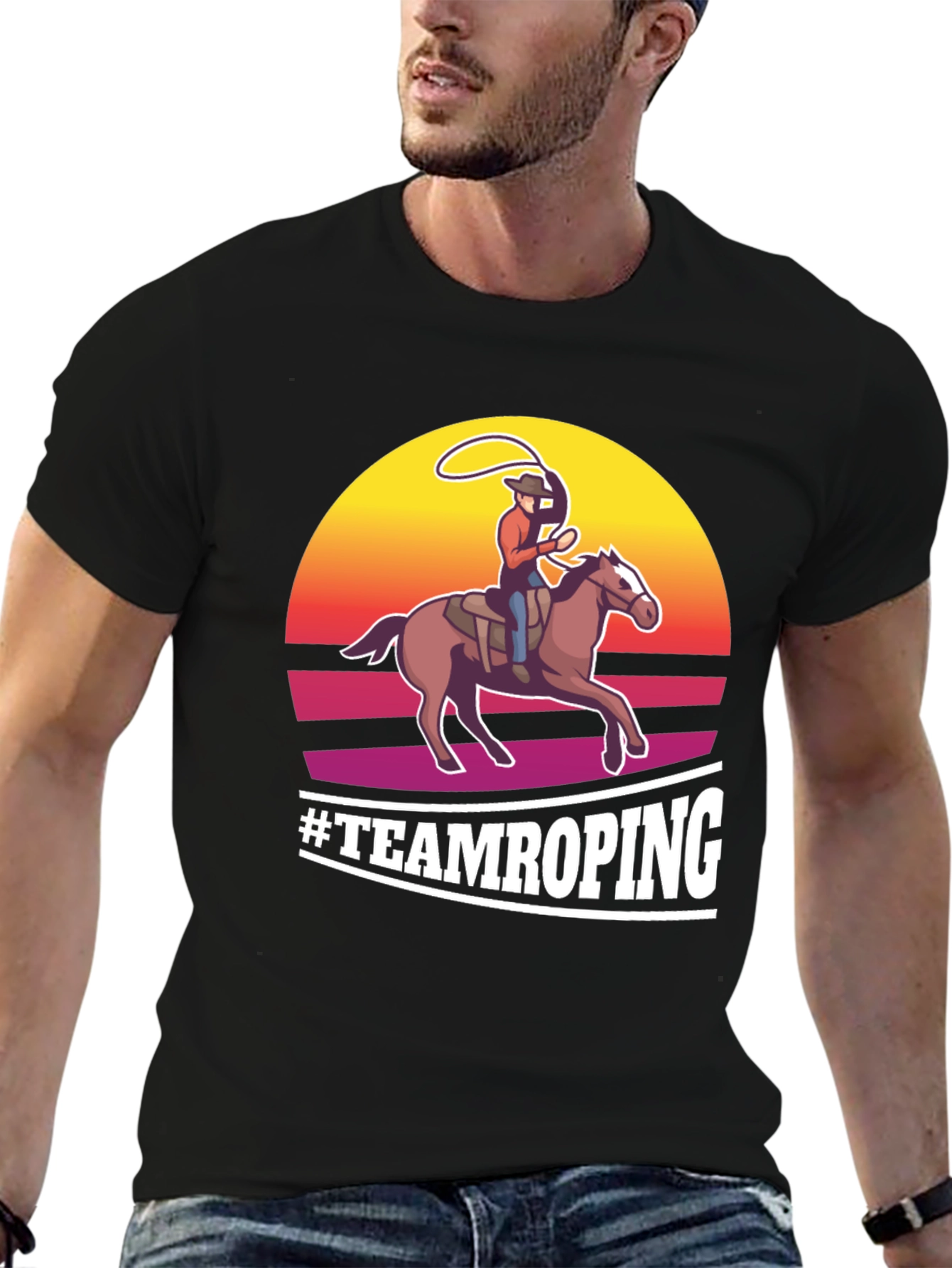 Team Roping Graphic Tee
