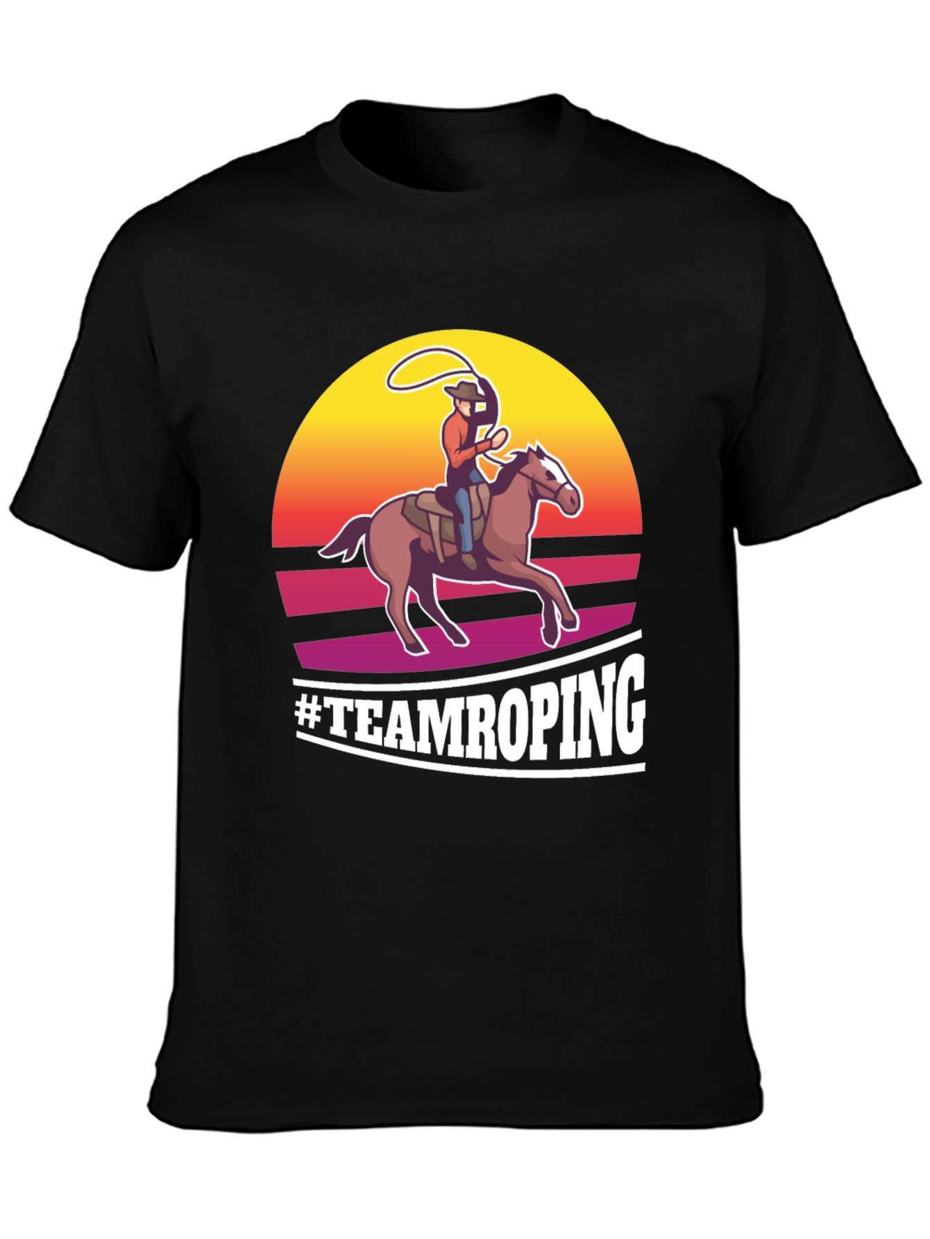 Team Roping Graphic Tee