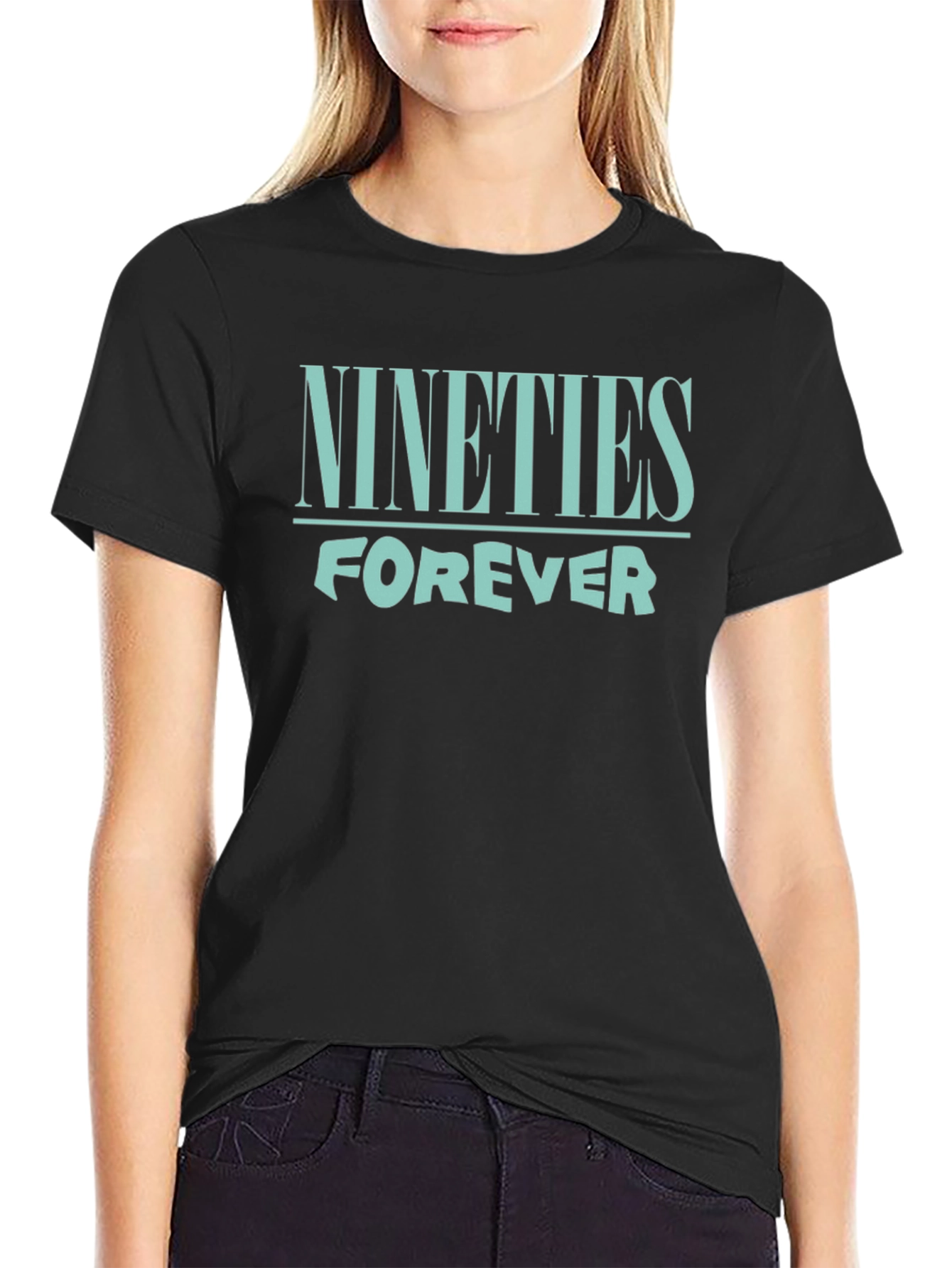 Nineties Forever Graphic Tee - Classic Style