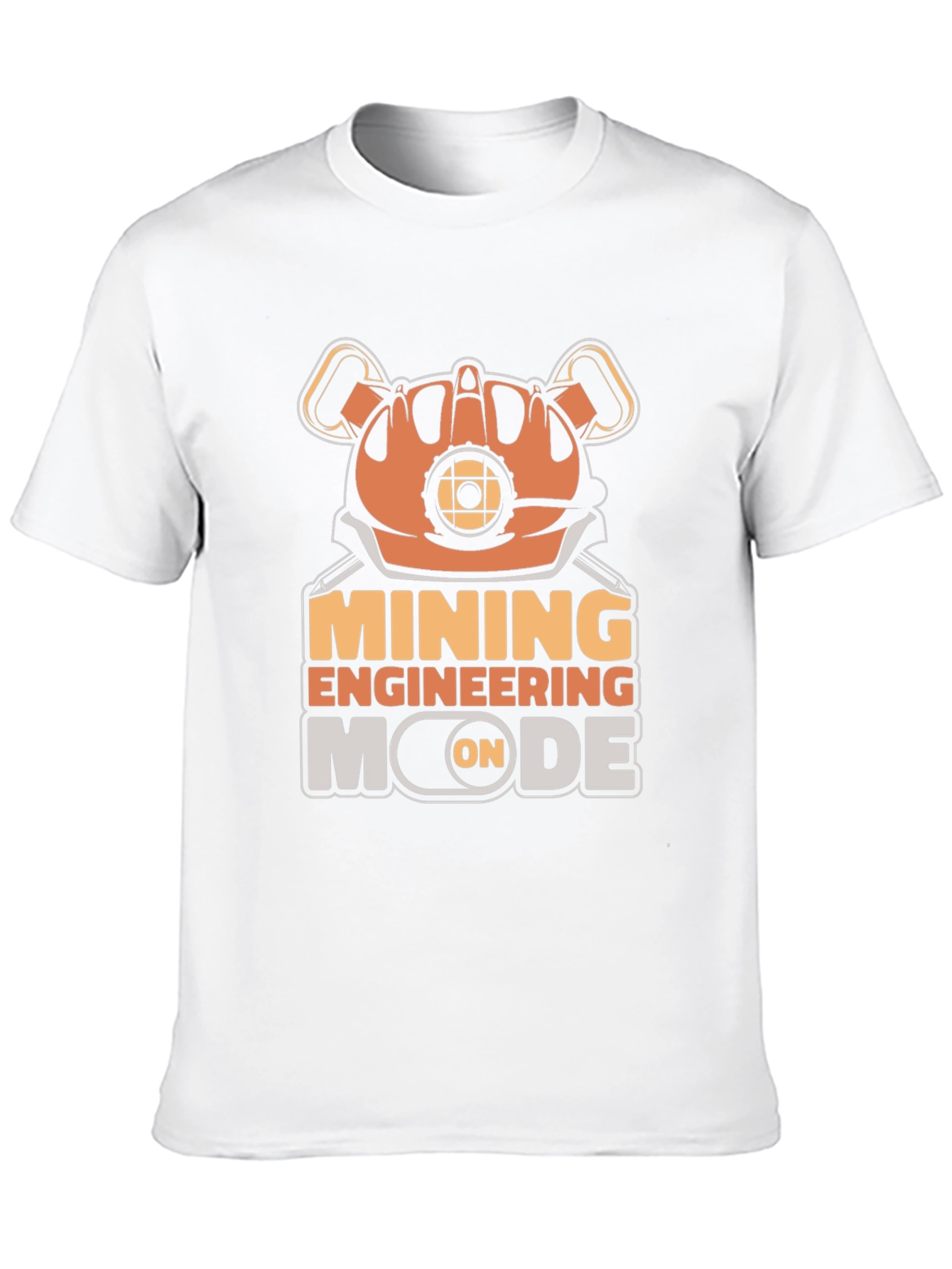 Mining Engineering Mode T-Shirt - Black