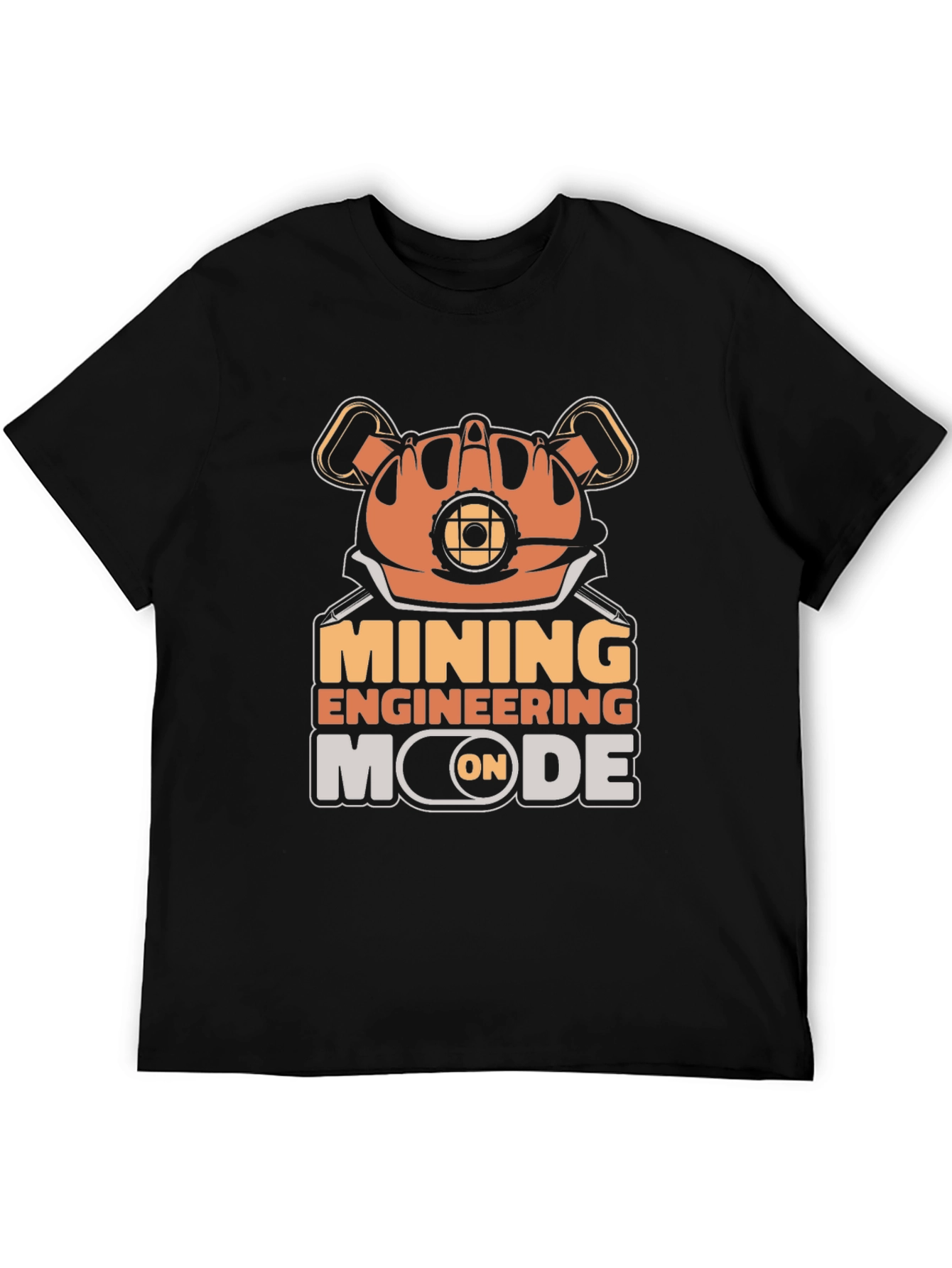 Mining Engineering Mode T-Shirt - Black