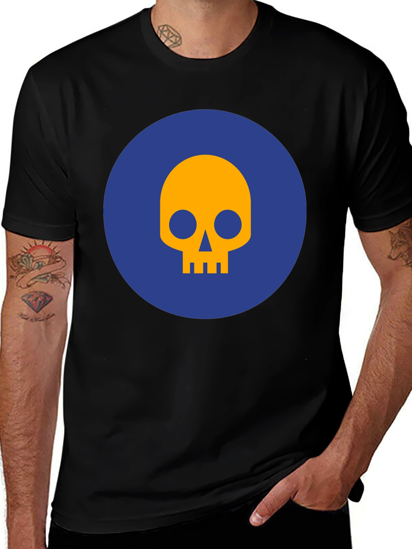 Skull Graphic Tee - Bold & Edgy Design