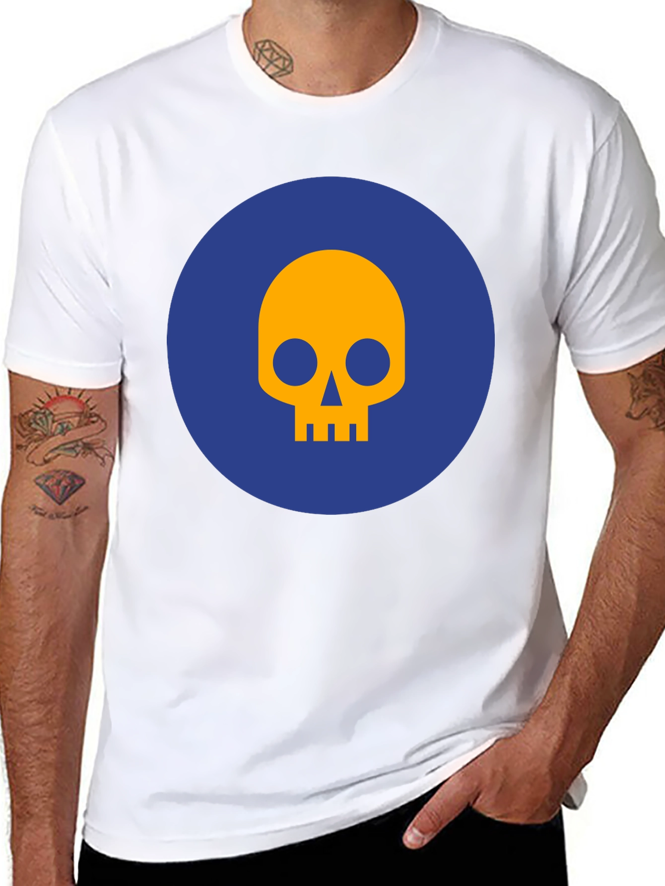 Skull Graphic Tee - Bold & Edgy Design