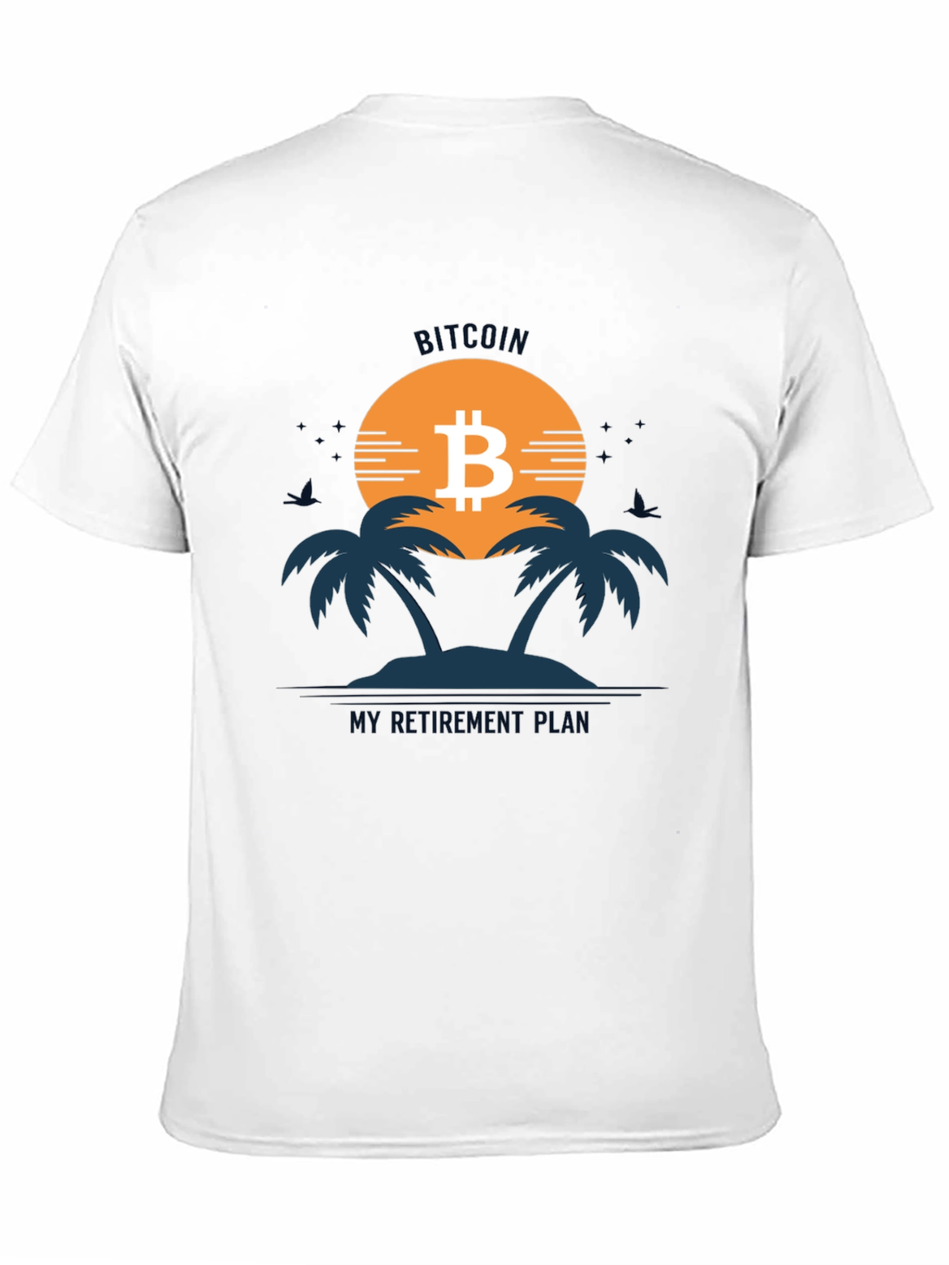 Bitcoin Retirement Plan Graphic T-Shirt