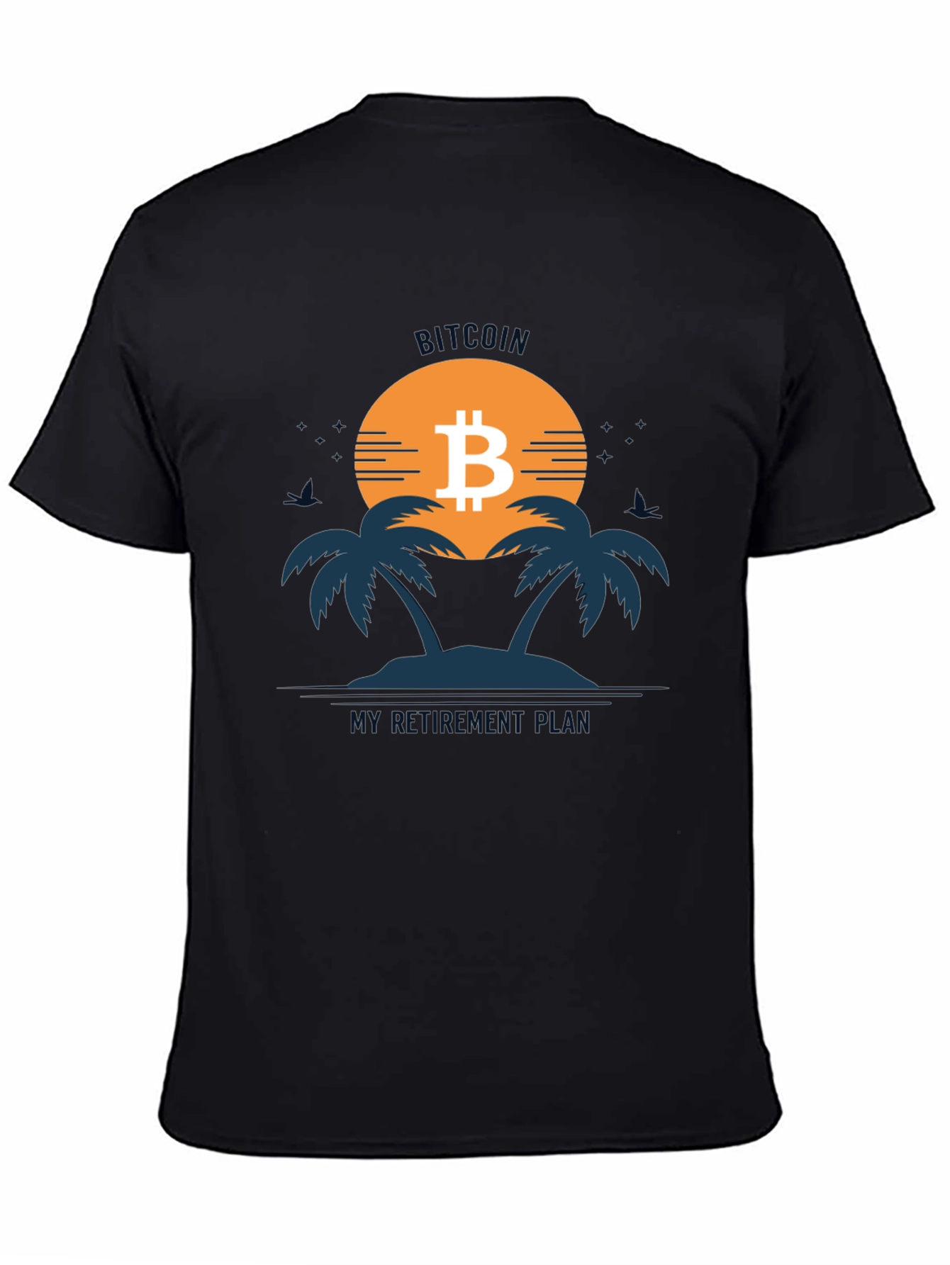 Bitcoin Retirement Plan Graphic T-Shirt