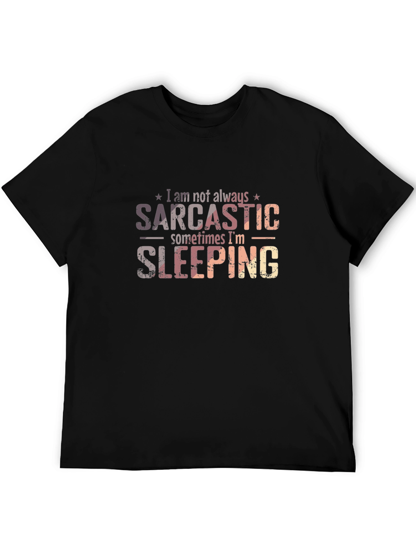 Sarcastic Sleeping T-Shirt Funny Graphic Tee