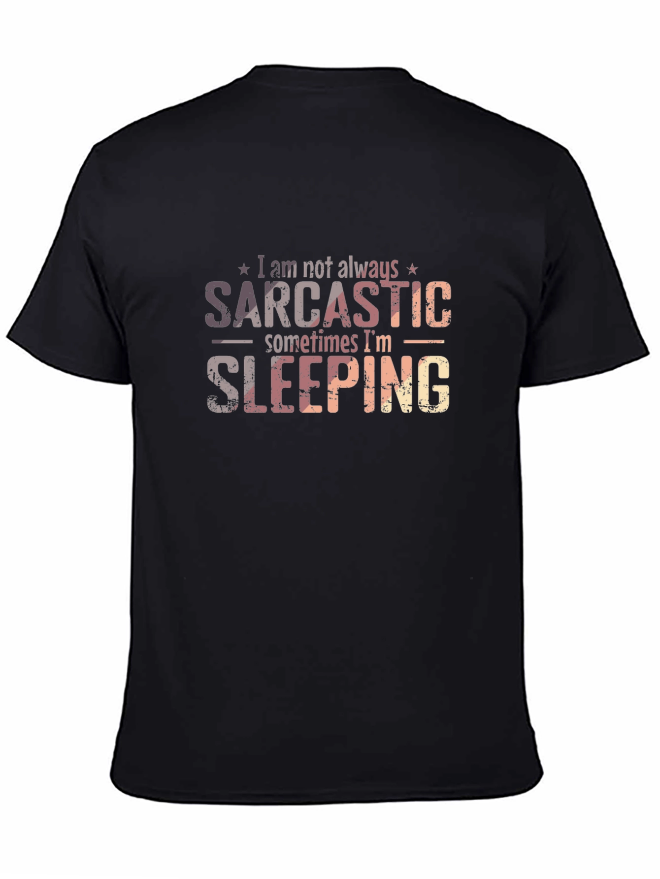 Sarcastic Sleeping T-Shirt Funny Graphic Tee