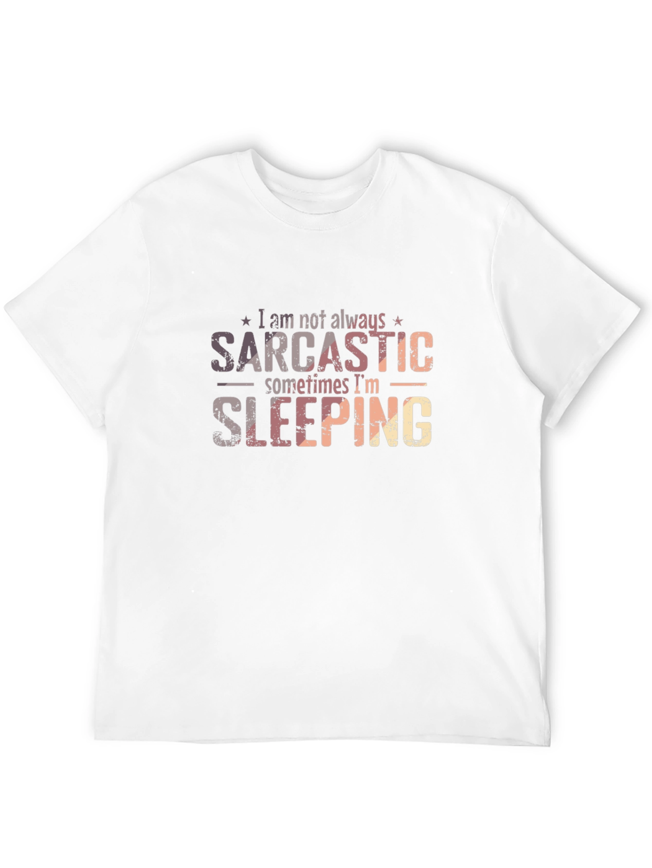 Sarcastic Sleeping T-Shirt Funny Graphic Tee