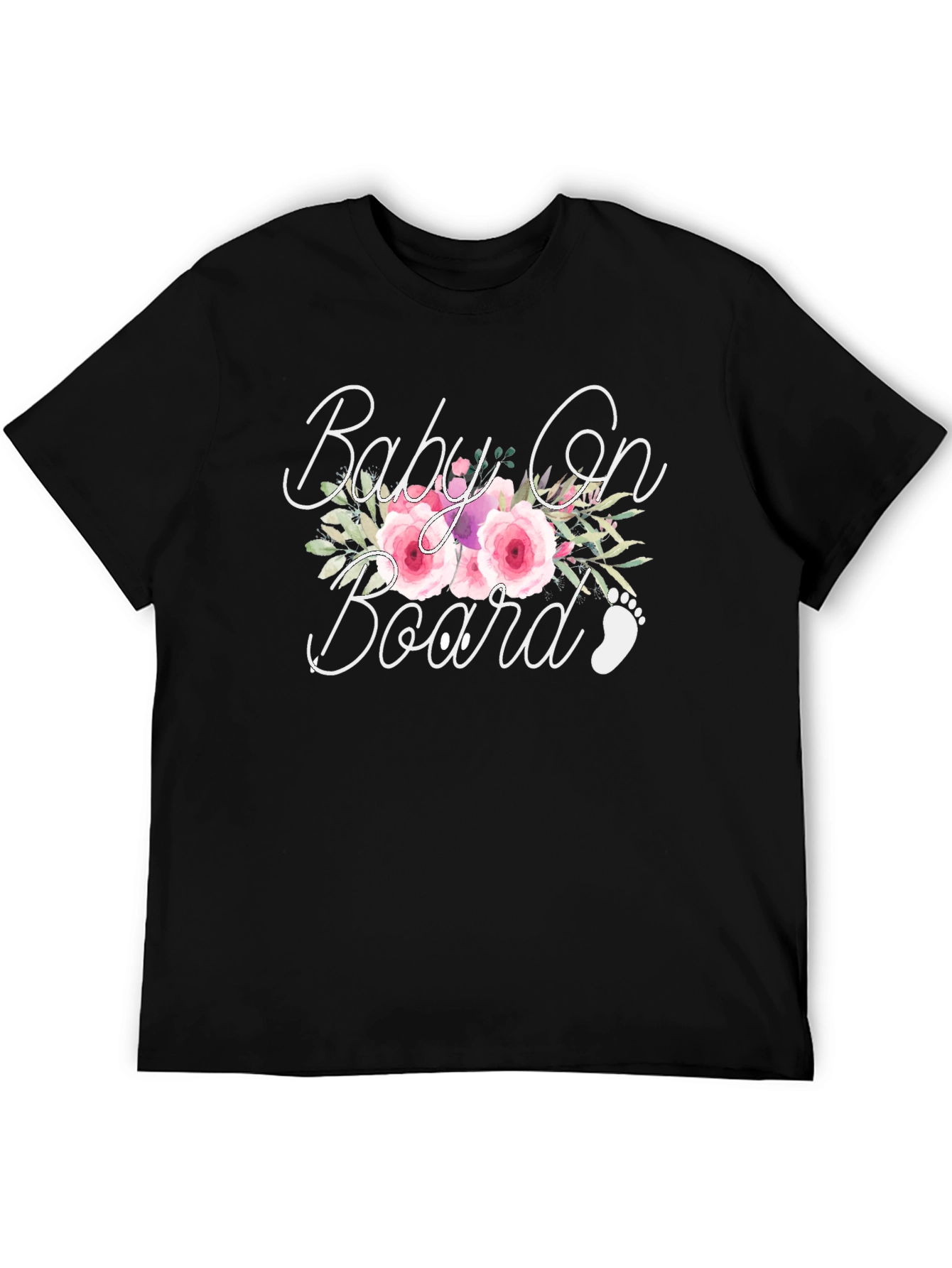 Baby On Board Floral T-Shirt