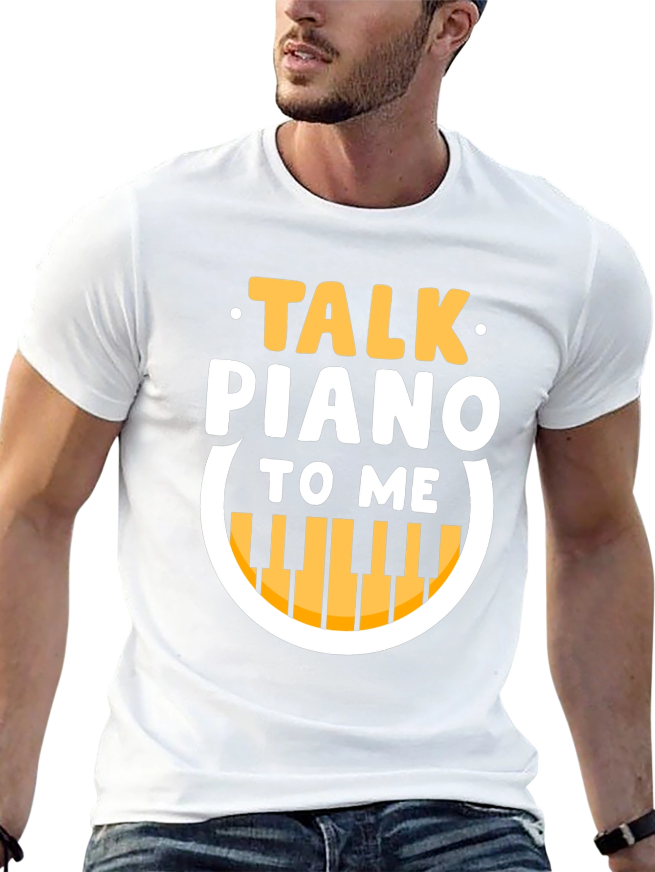 Talk Piano To Me Graphic T-Shirt