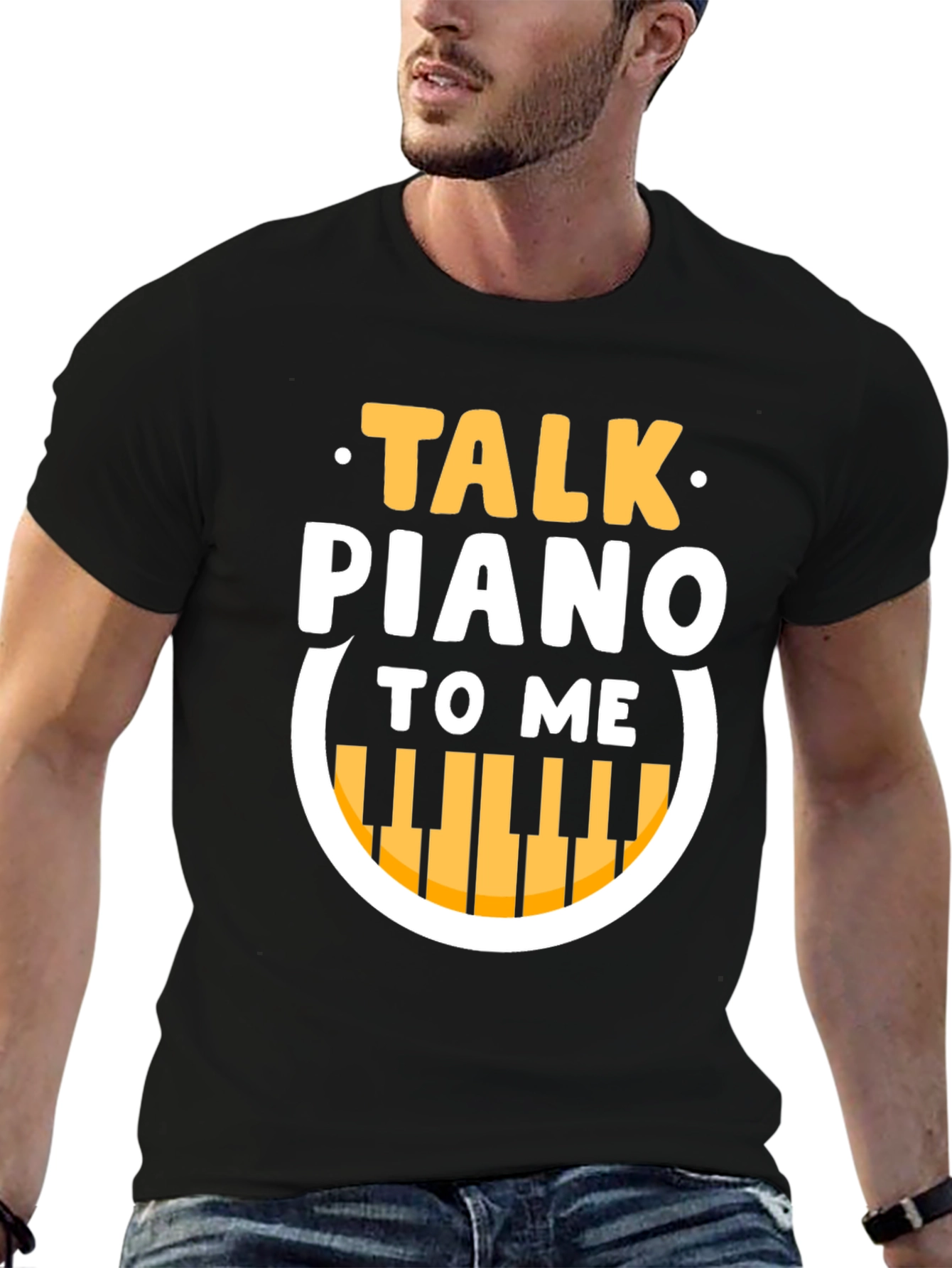 Talk Piano To Me Graphic T-Shirt