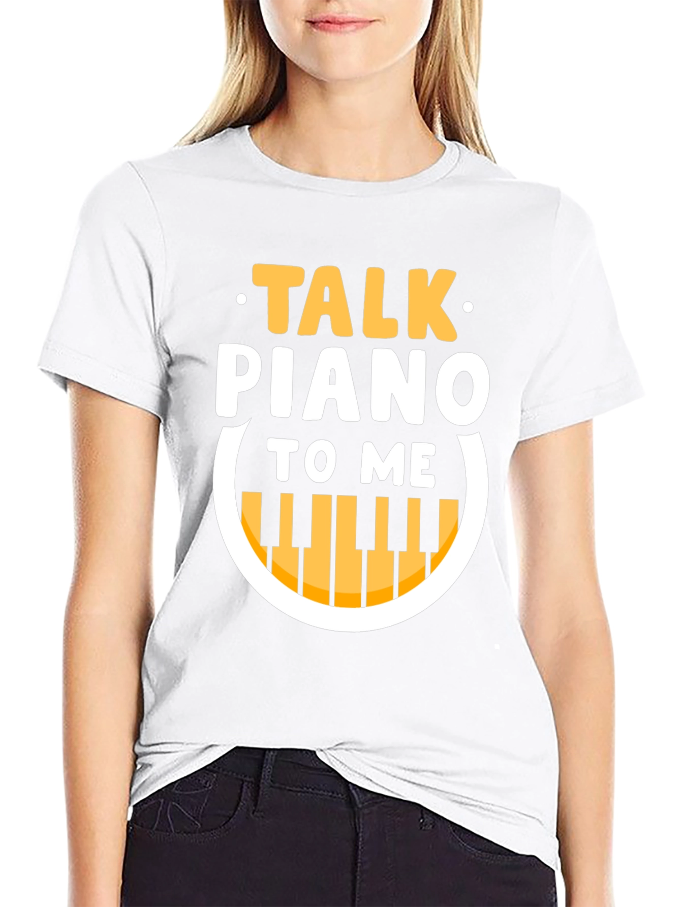 Talk Piano To Me Graphic T-Shirt
