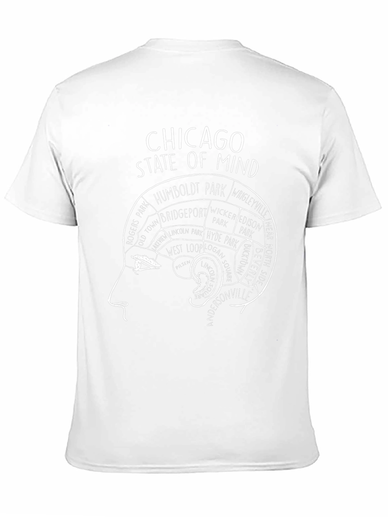 Chicago State of Mind T-Shirt - Black