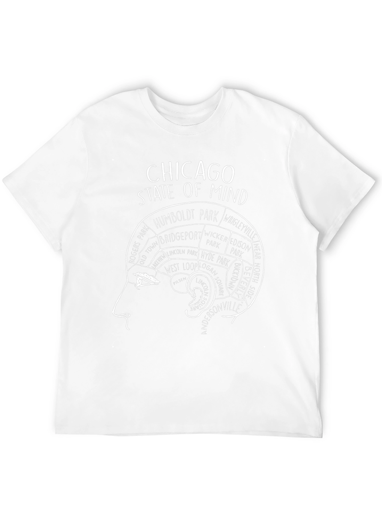 Chicago State of Mind T-Shirt - Black