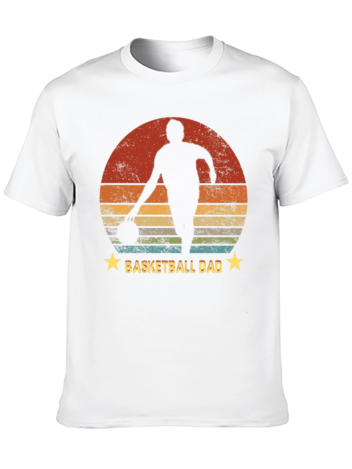 Basketball Dad T-Shirt - Retro Style