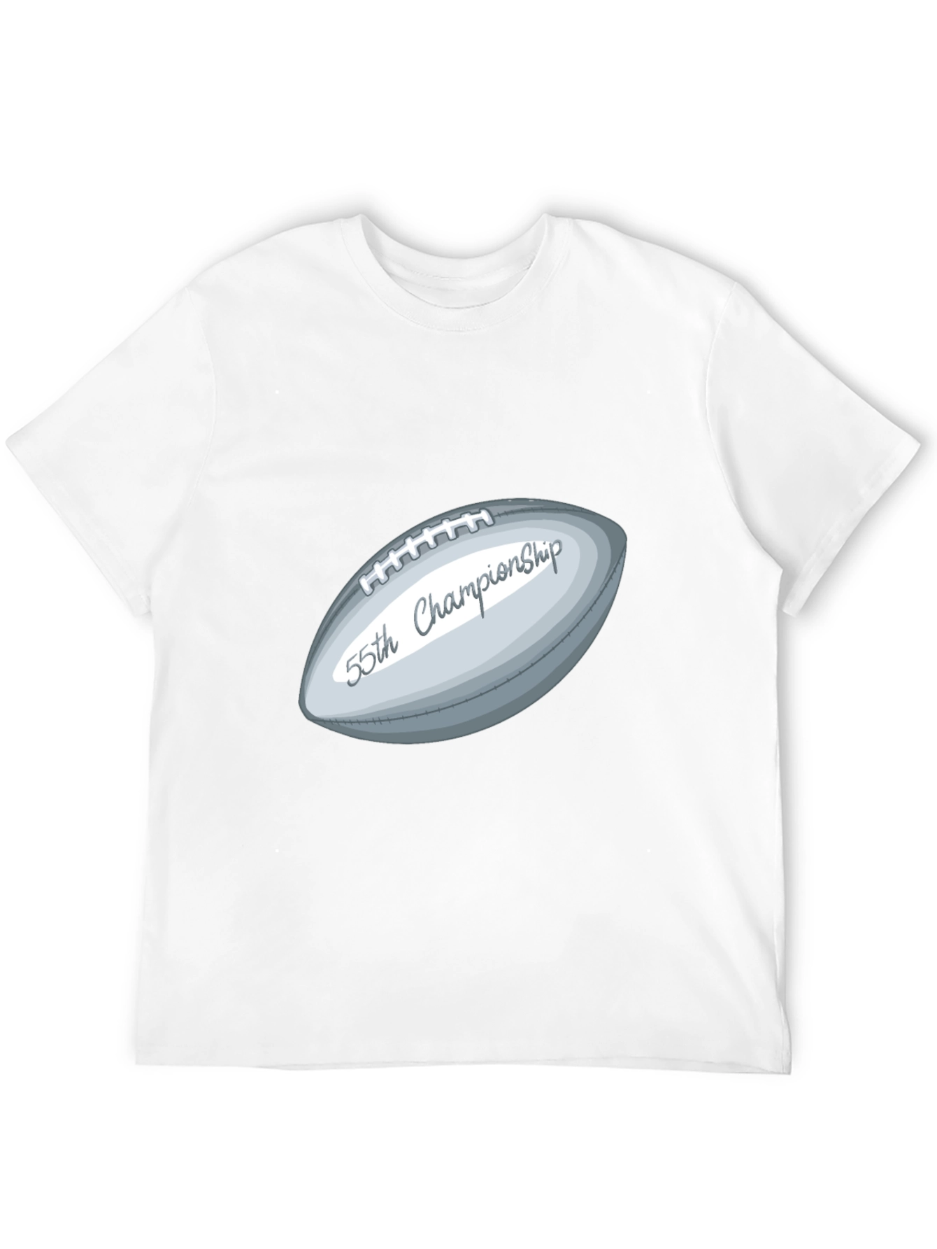 55th Championship Football T-Shirt