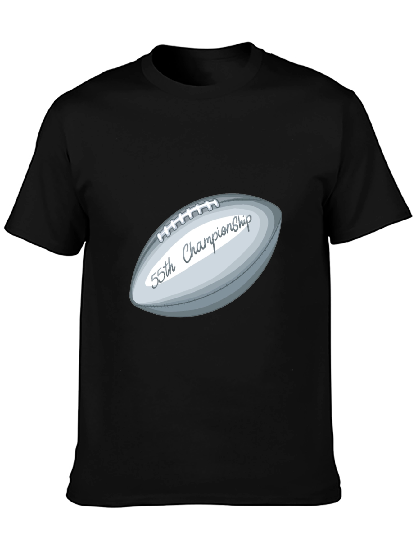 55th Championship Football T-Shirt