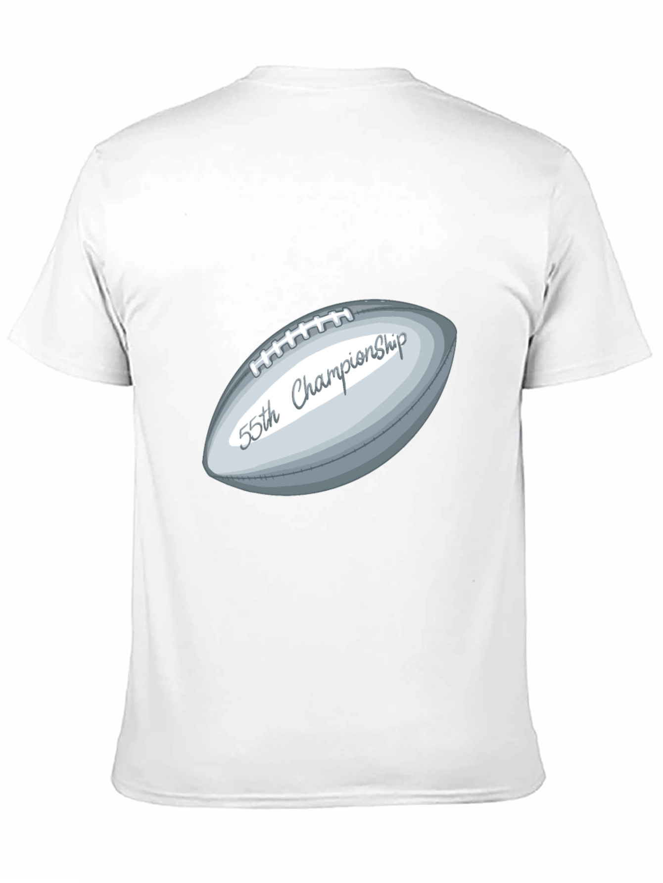 55th Championship Football T-Shirt